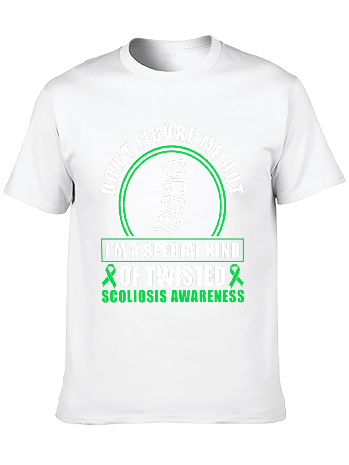 Twisted Scoliosis Awareness T-Shirt - 10