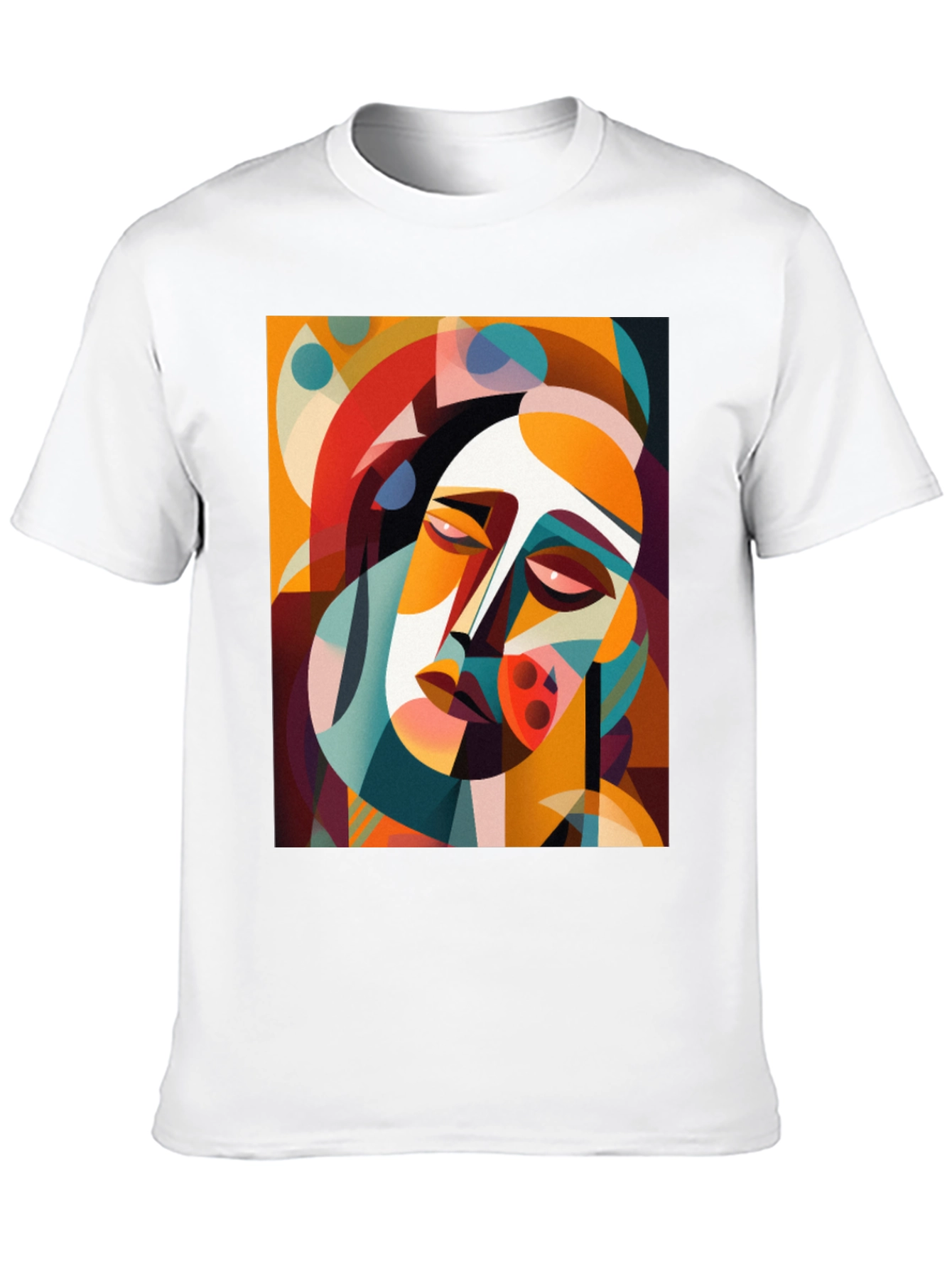 Black Abstract Art Graphic Tee - Unique Design view 10