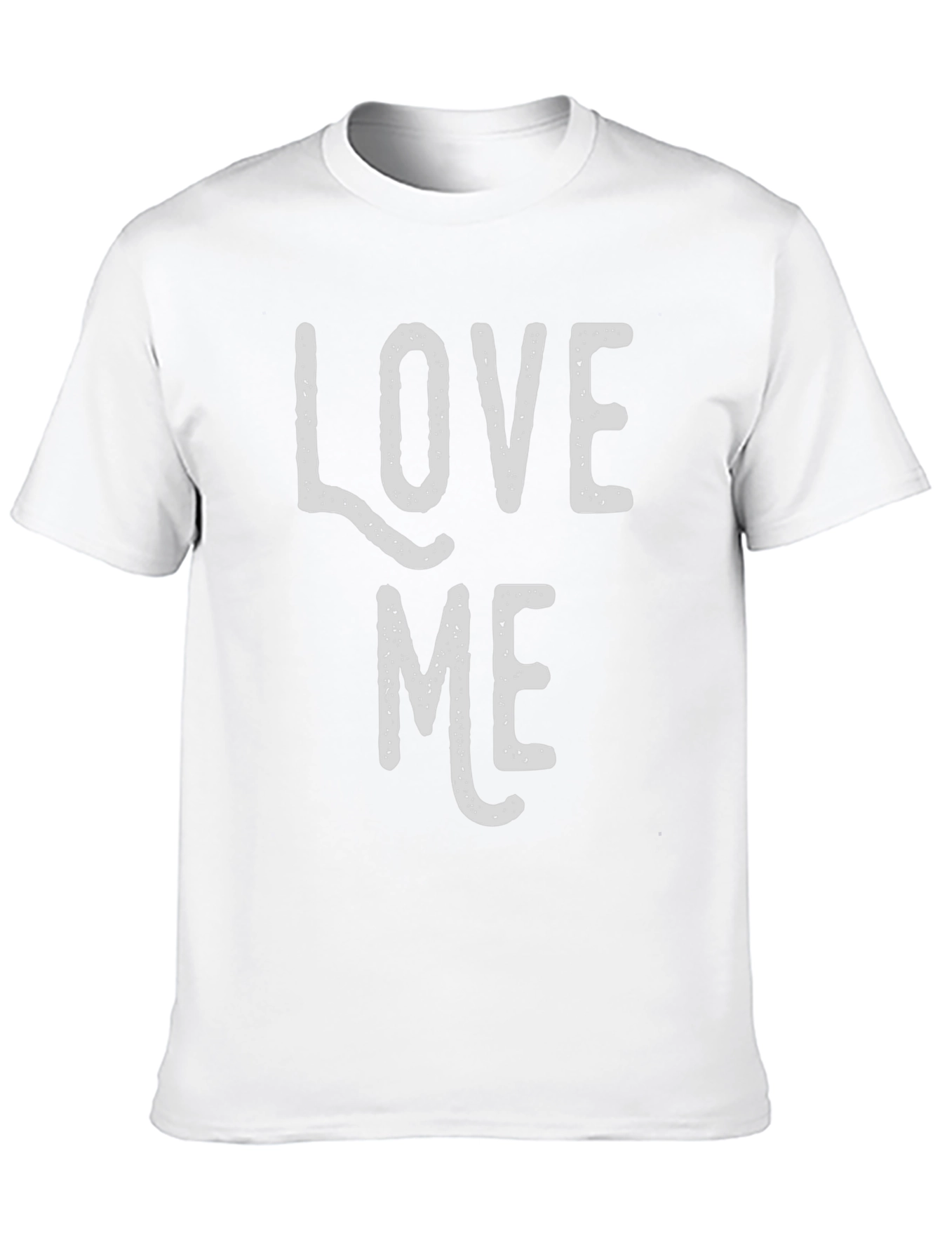 Black Love Me Graphic Tee - Casual Cotton T-Shirt view 10
