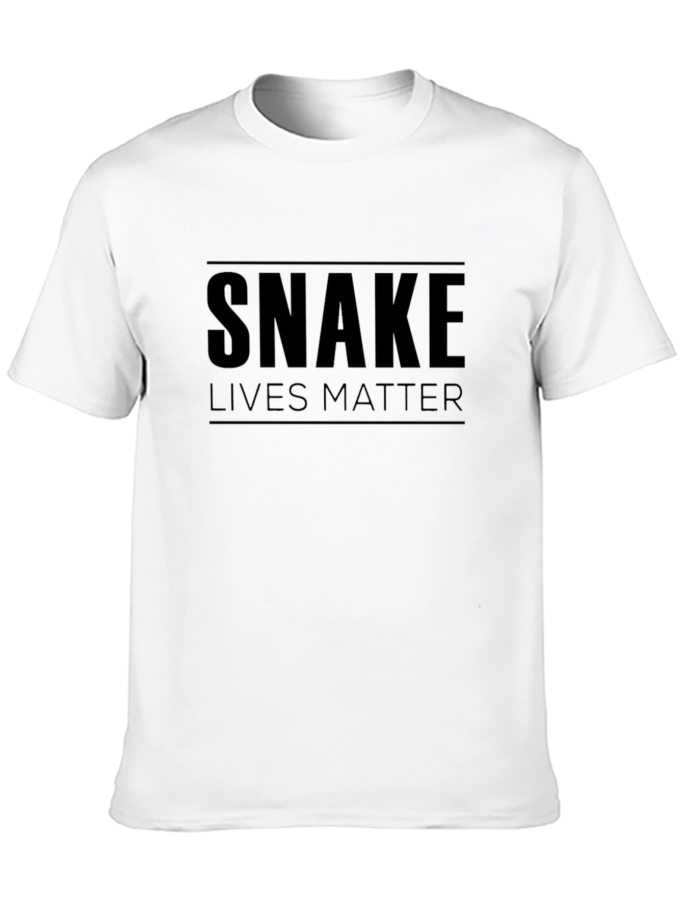 Black Snake Lives Matter Graphic T-Shirt view 10