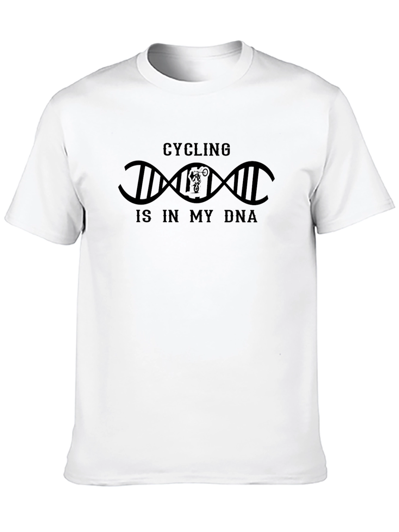 Black Cycling is in My DNA T-Shirt view 10