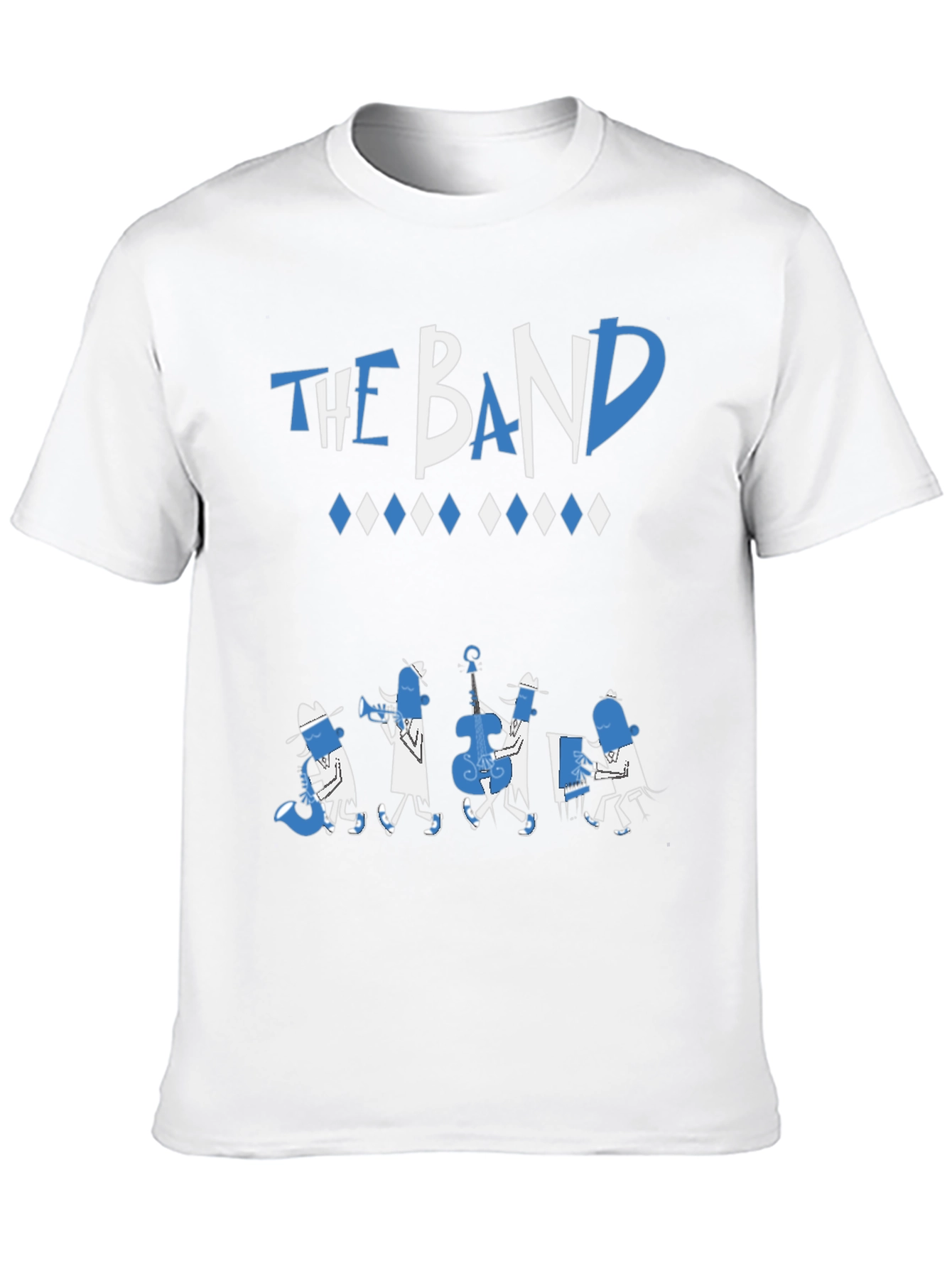 The Band Music T-Shirt: Cool Cartoon Design - 10