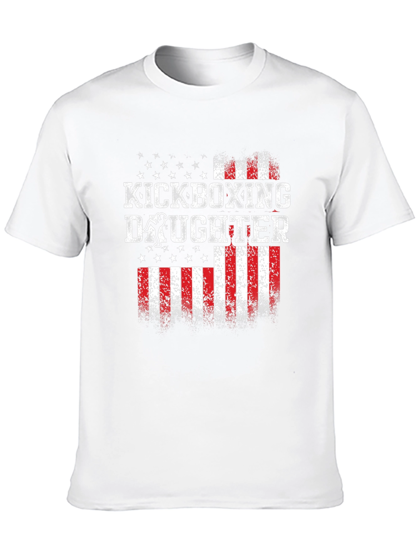 Kickboxing Daughter Patriotic T-Shirt - 10