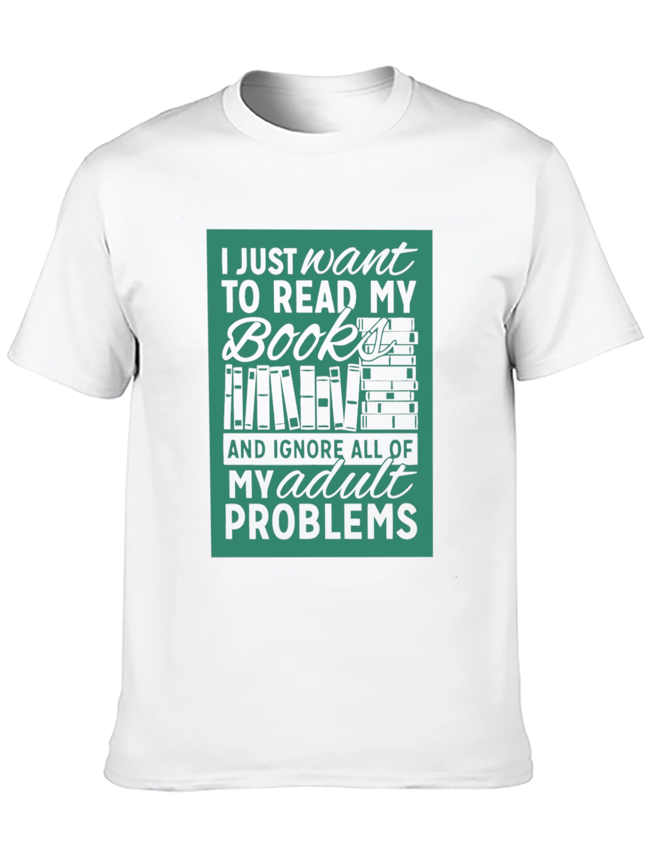 Reader's Retreat Tee - Book Lover's Statement Shirt - 10