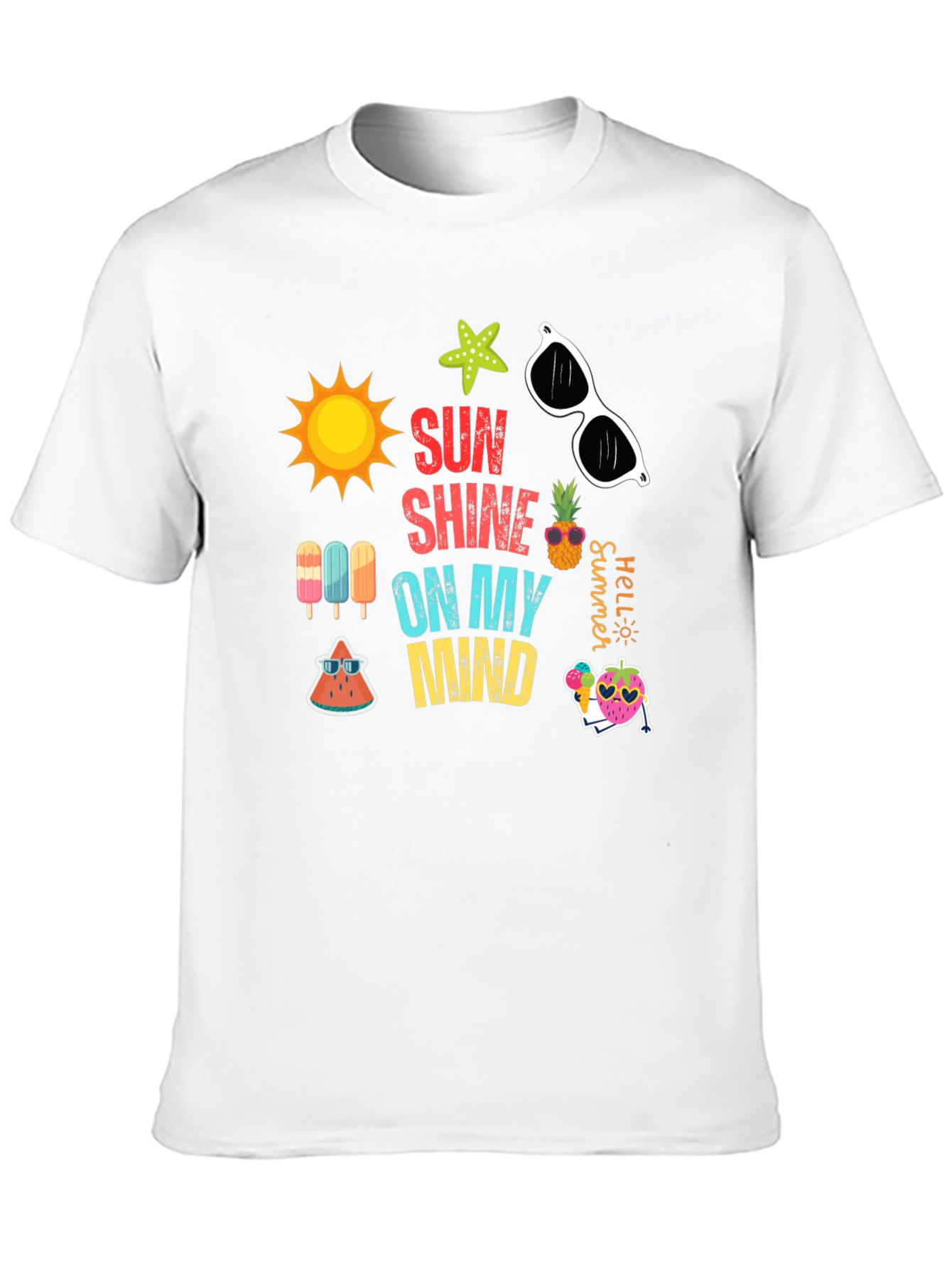 Black Sunshine On My Mind Graphic Tee view 10