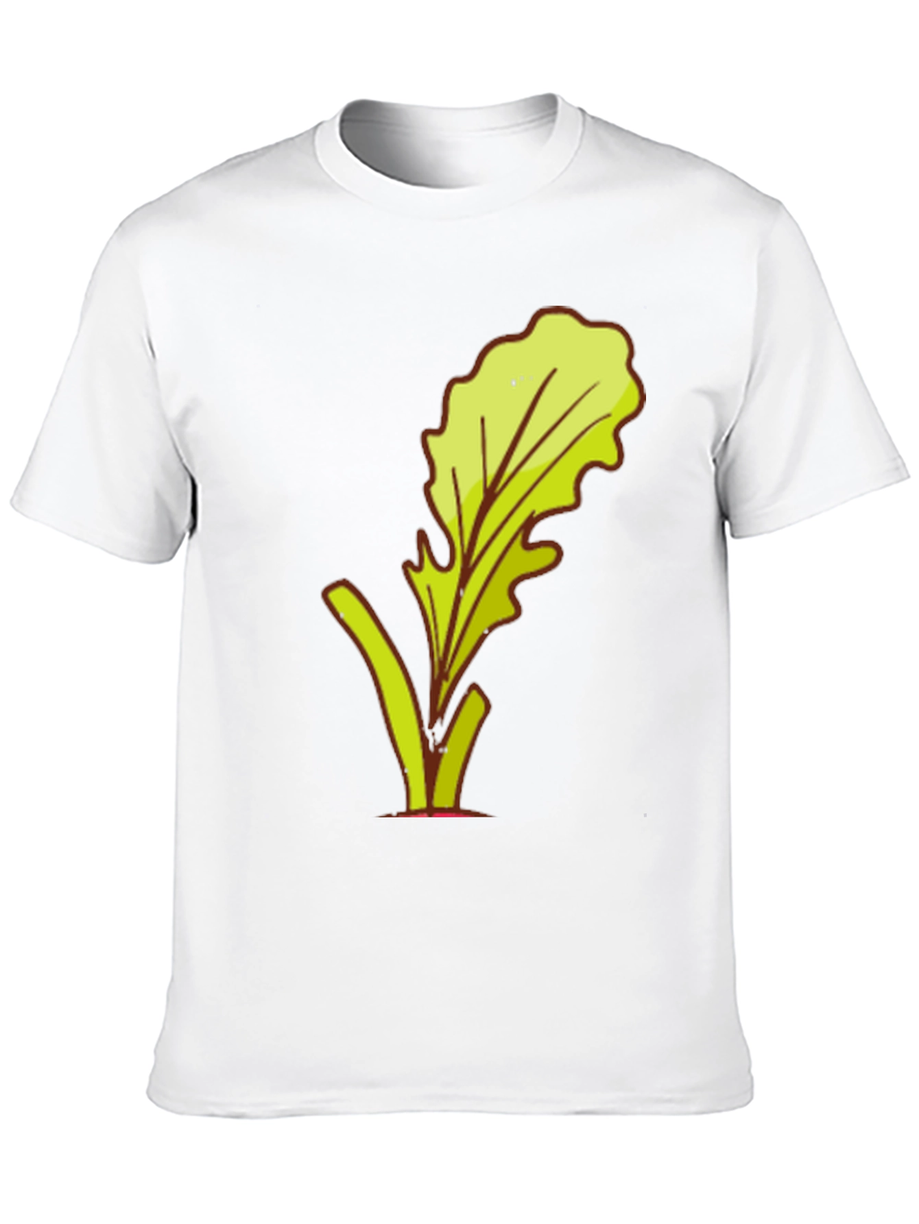 Black Leafy Graphic Tee - Stylish Casual Wear view 10