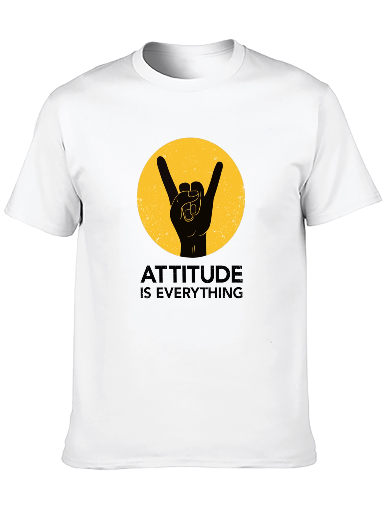 Black Attitude is Everything Graphic Tee view 10