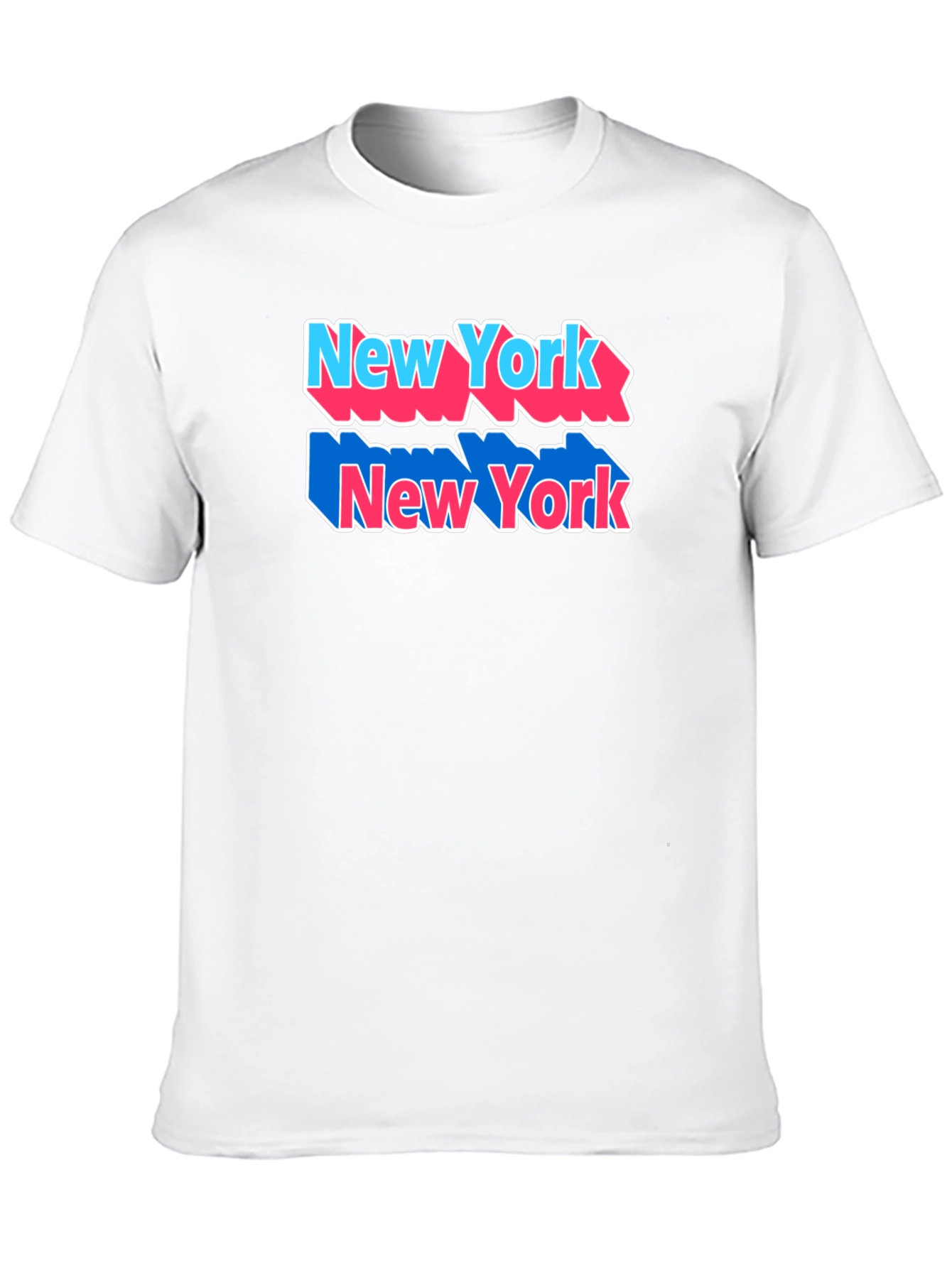 Black New York Graphic Tee, Black Cotton Shirt view 10
