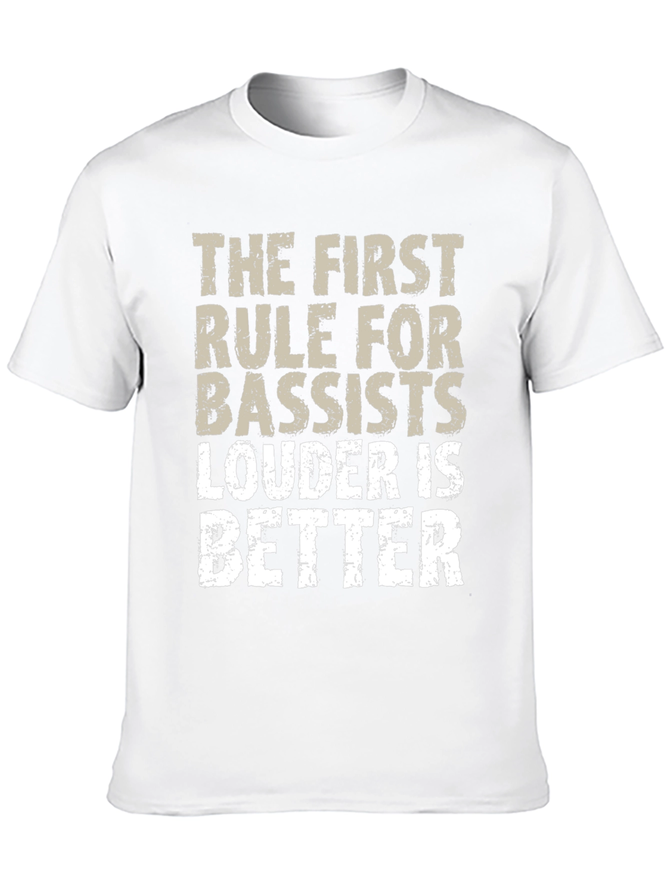 Black Bassists Rule Funny Graphic T-Shirt view 10