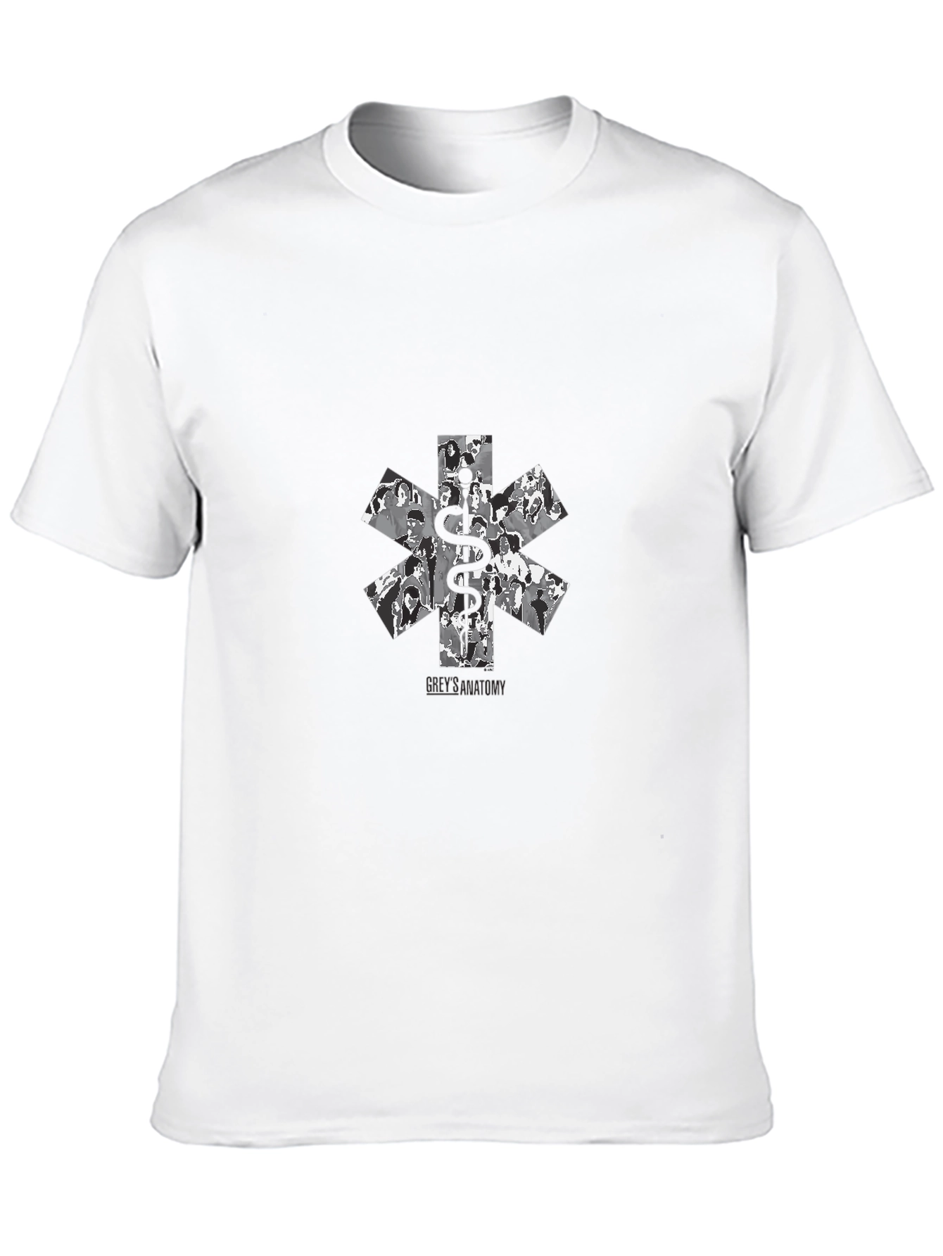 Black Medical Star T-Shirt - Black view 10