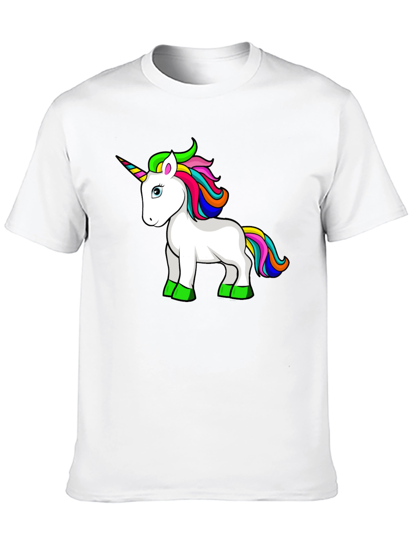 Black Unicorn Graphic Tee - Fun & Stylish Black T-Shirt view 10