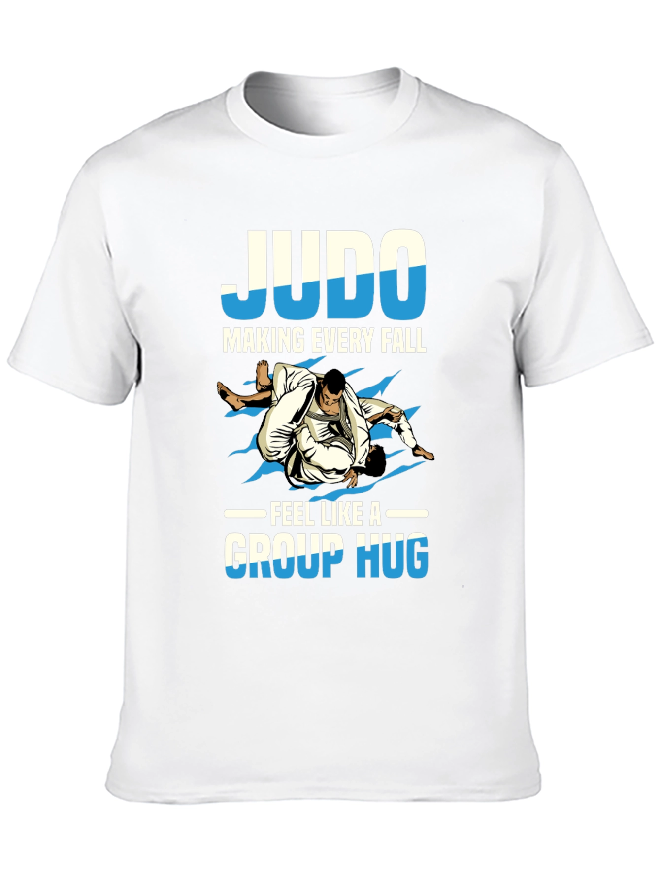 Black Judo Group Hug T-Shirt view 10