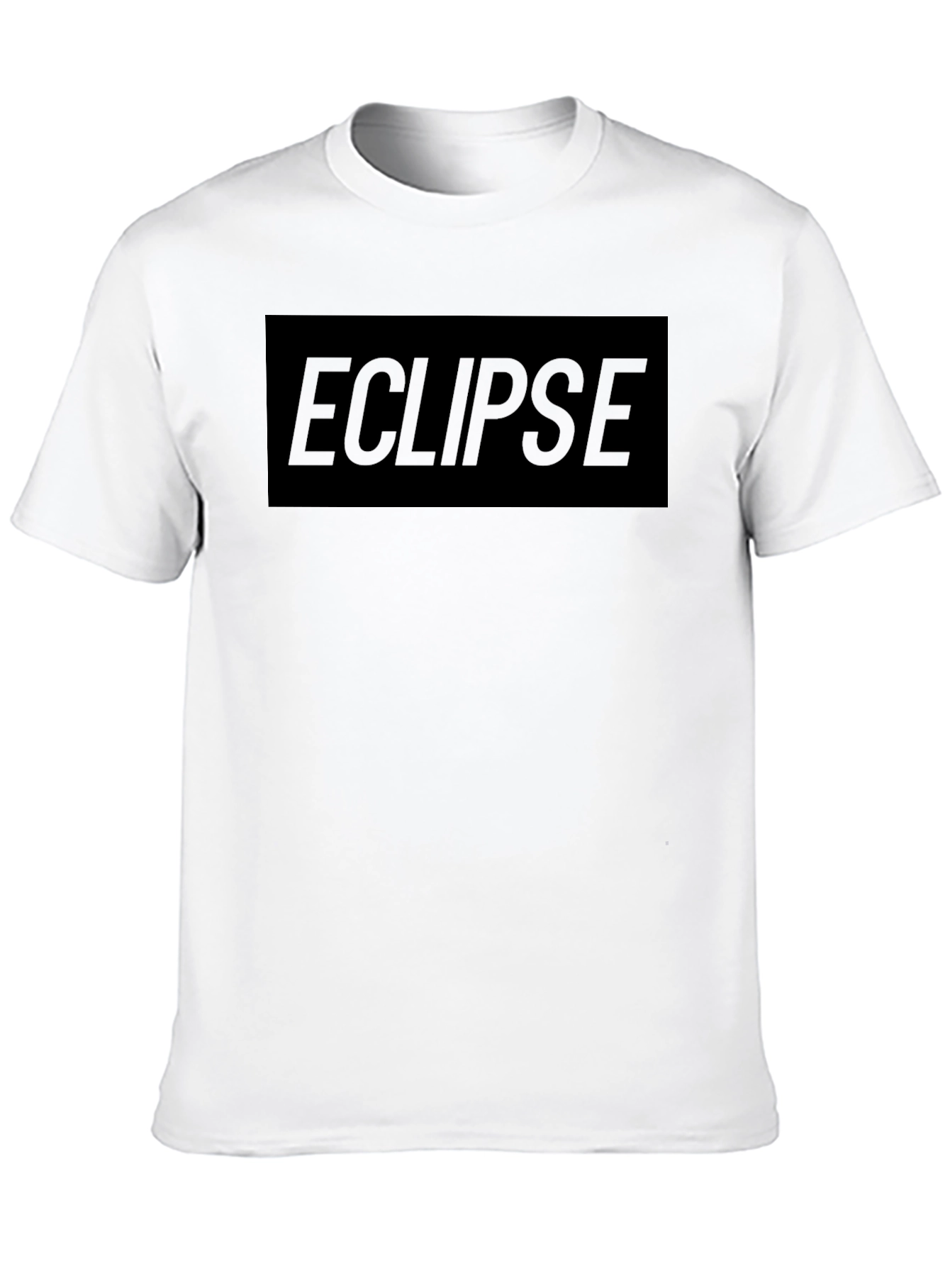 Black Eclipse Graphic Tee - Men's Black T-Shirt view 10