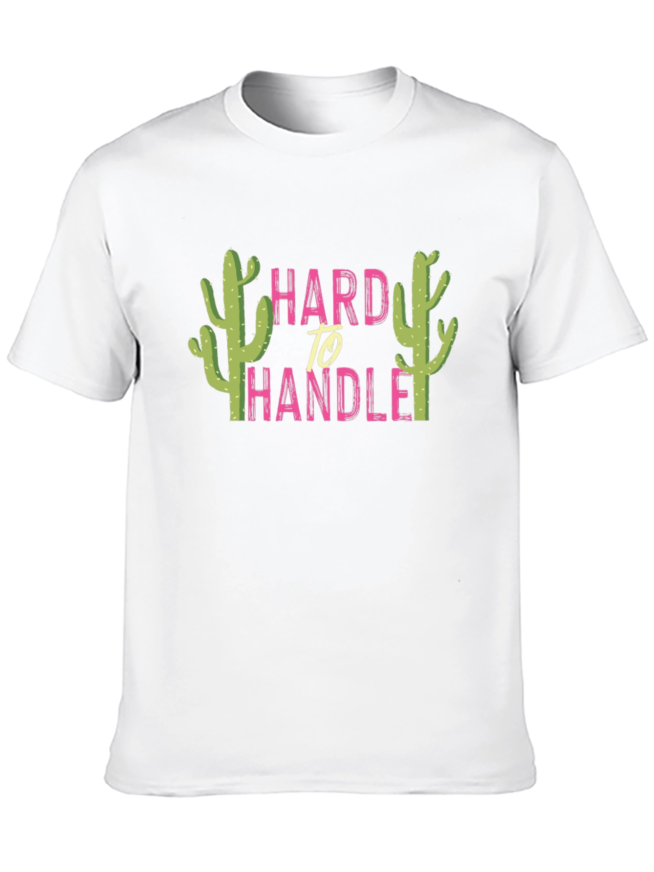 Black Hard To Handle Cactus Graphic Tee - Black view 10