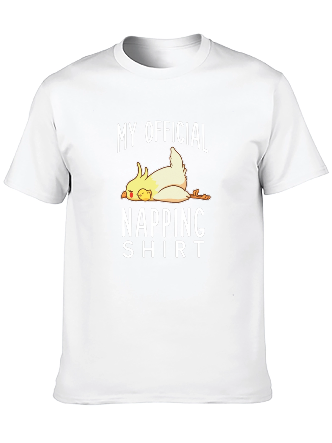 Black My Official Napping Shirt - Funny Cockatiel Tee view 10
