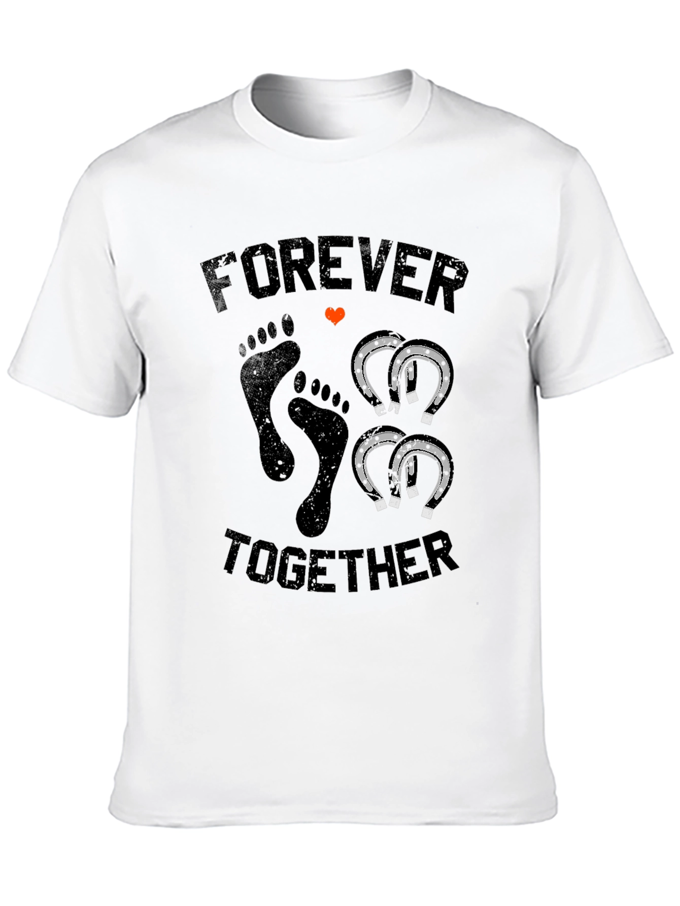 Black Forever Together Graphic Tee view 10