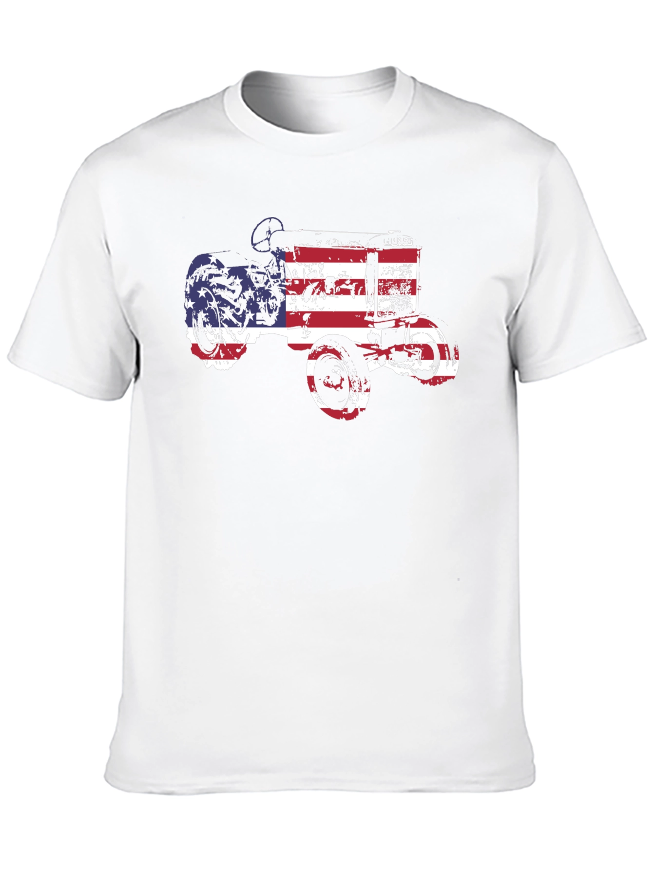 Black American Tractor Graphic Tee view 10