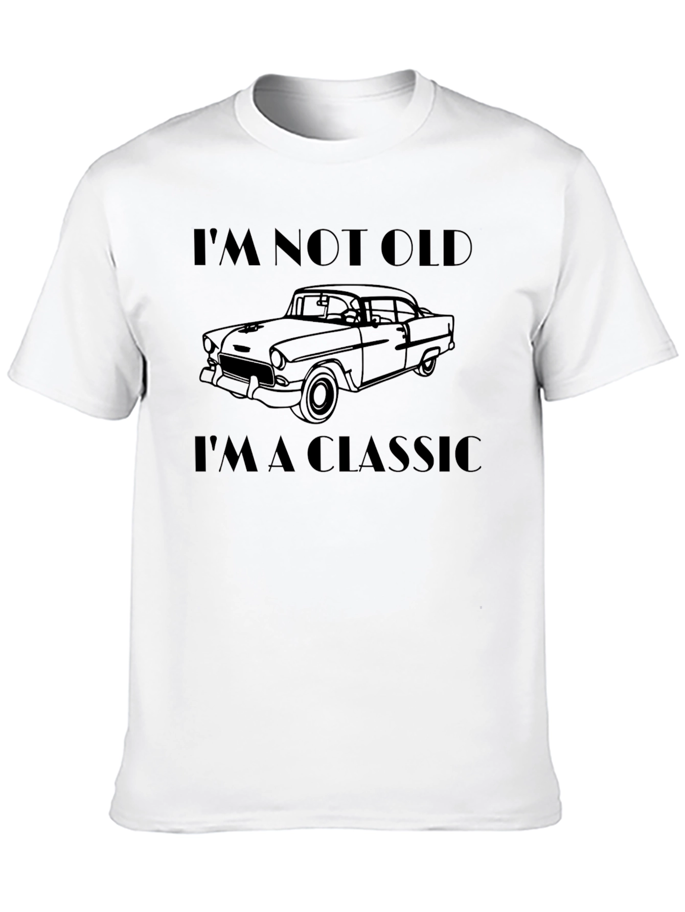 Black I'm Not Old I'm A Classic Car T-Shirt view 10