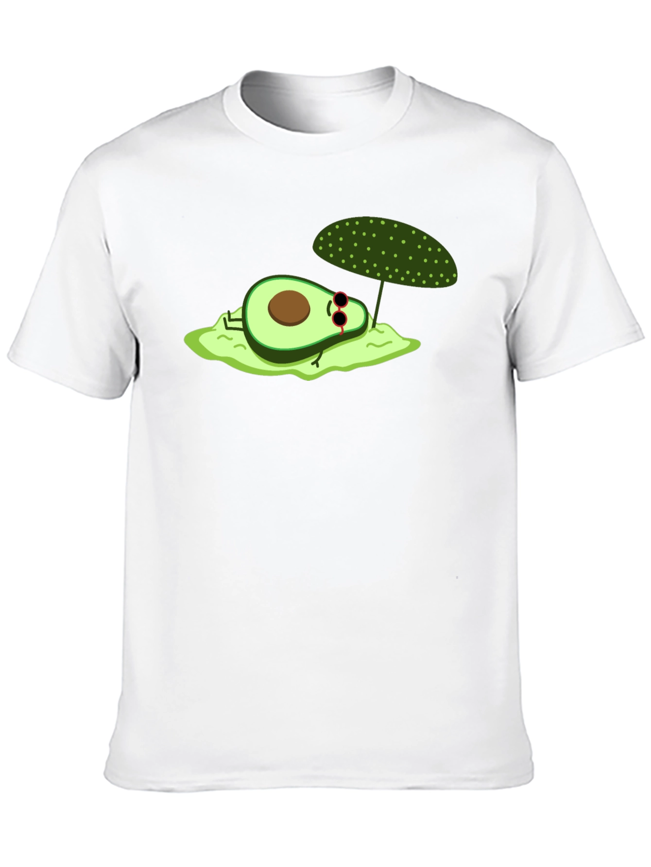 Relaxing Avocado T-Shirt - Chill Summer Vibes - 10