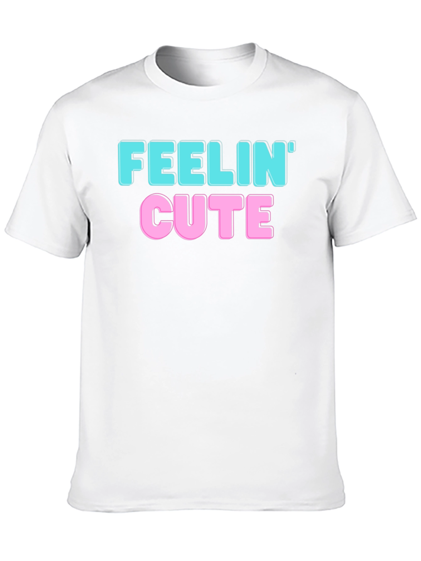 Black Feelin' Cute Graphic Tee - Black view 10