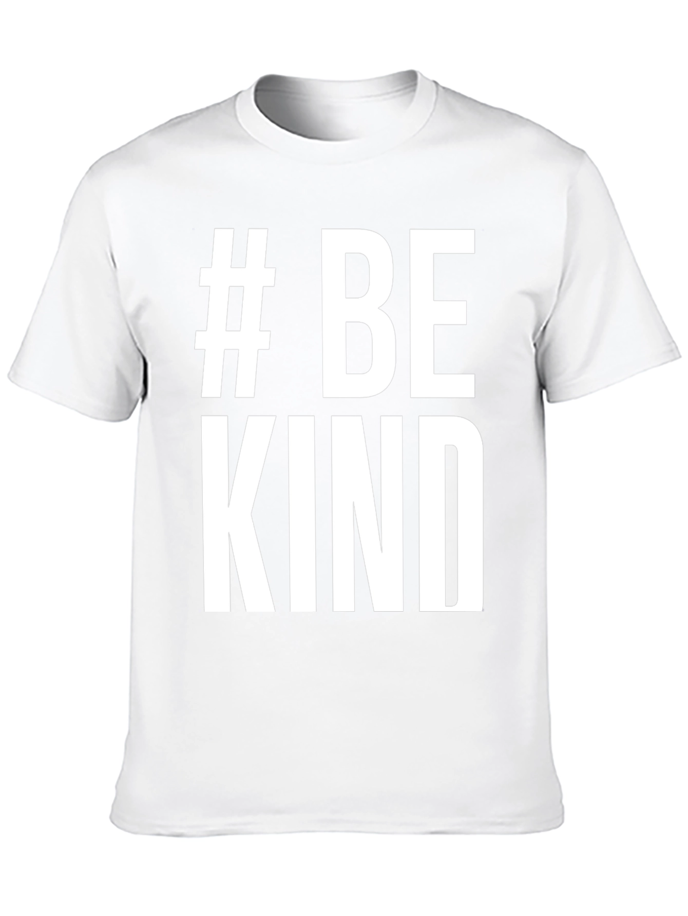 Black # Be Kind T-Shirt - Positive Message Tee view 10