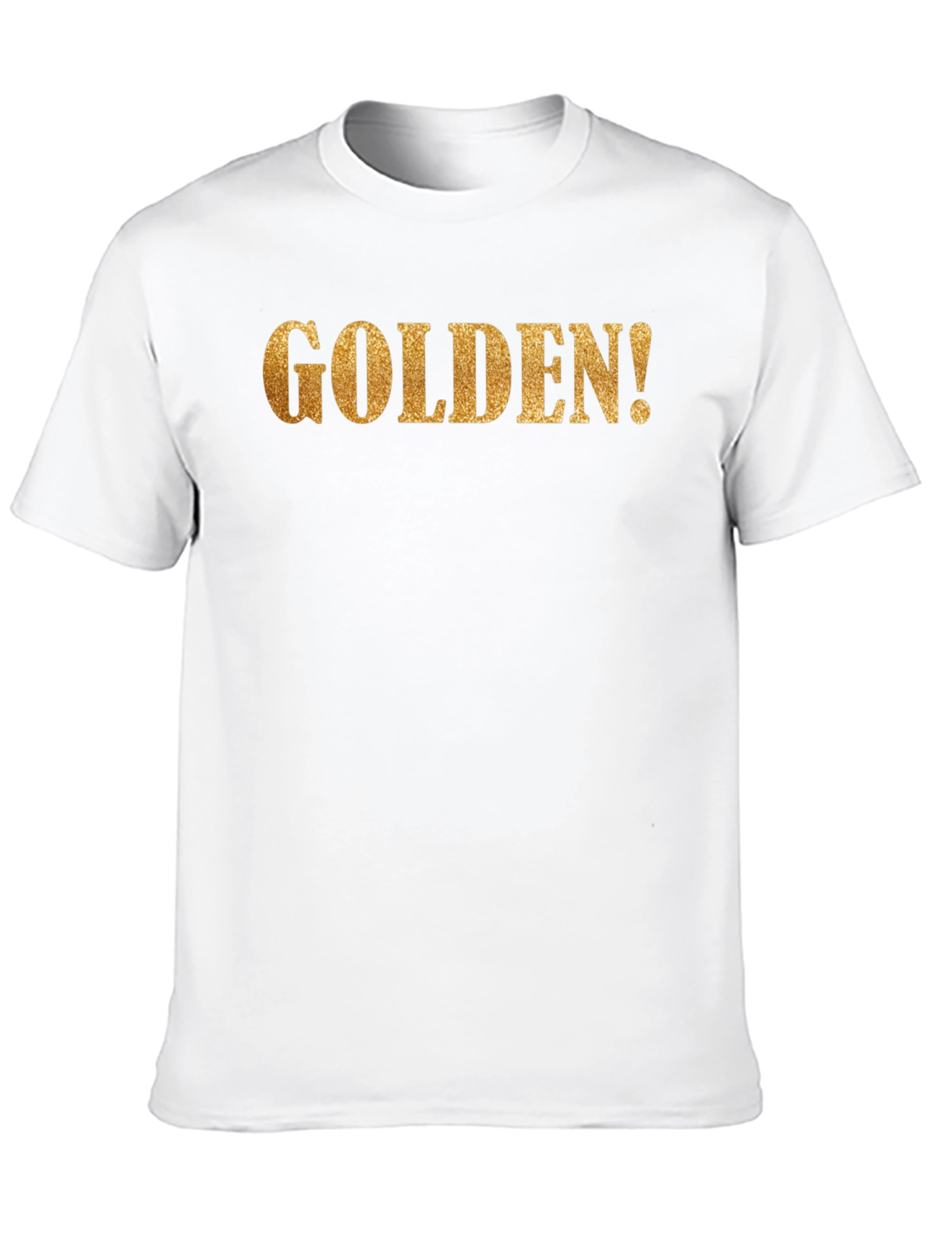 Black Golden Statement T-Shirt view 10