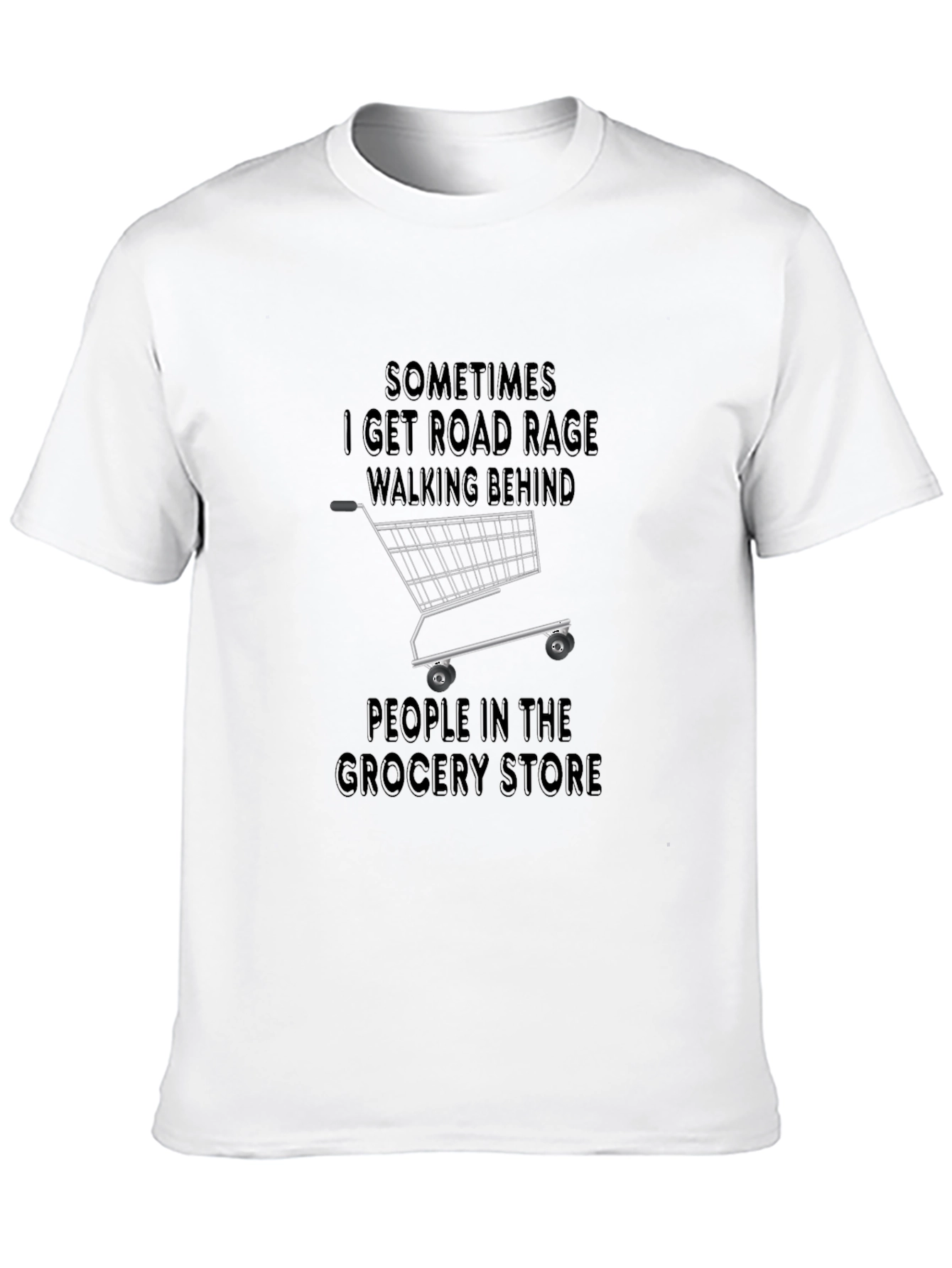 Road Rage Grocery Store T-Shirt - 10