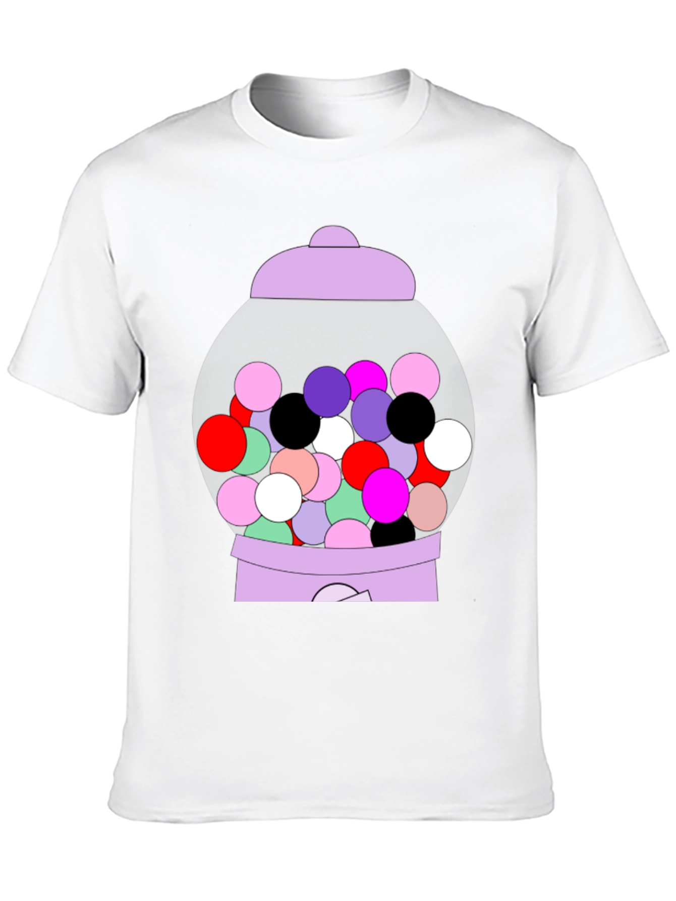 Black Gumball Machine Graphic Tee view 10
