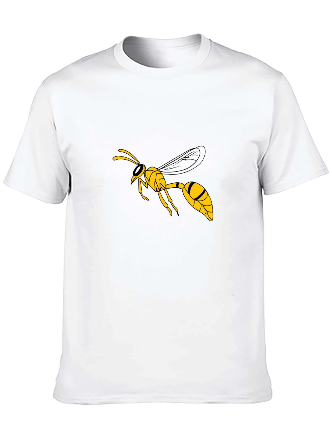 Black Wasp Graphic T-Shirt - Stylish Black Tee view 10