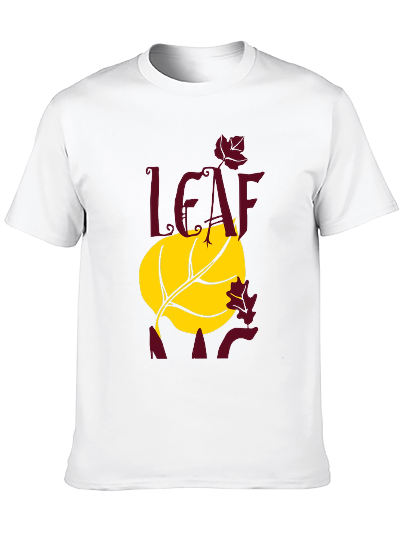Black Leaf It All Behind Graphic Tee view 10