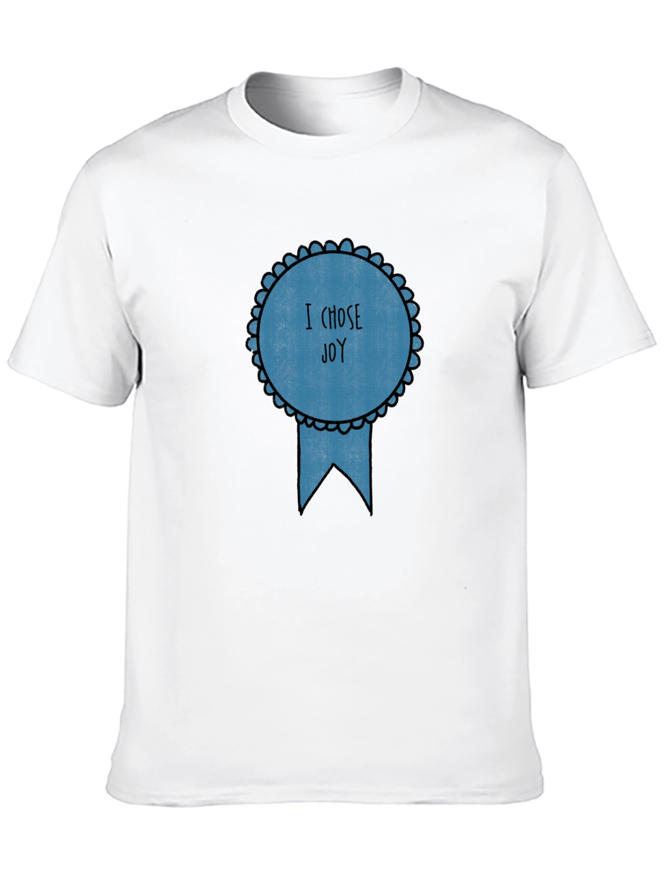 Black Choose Joy Graphic Tee - Black view 10