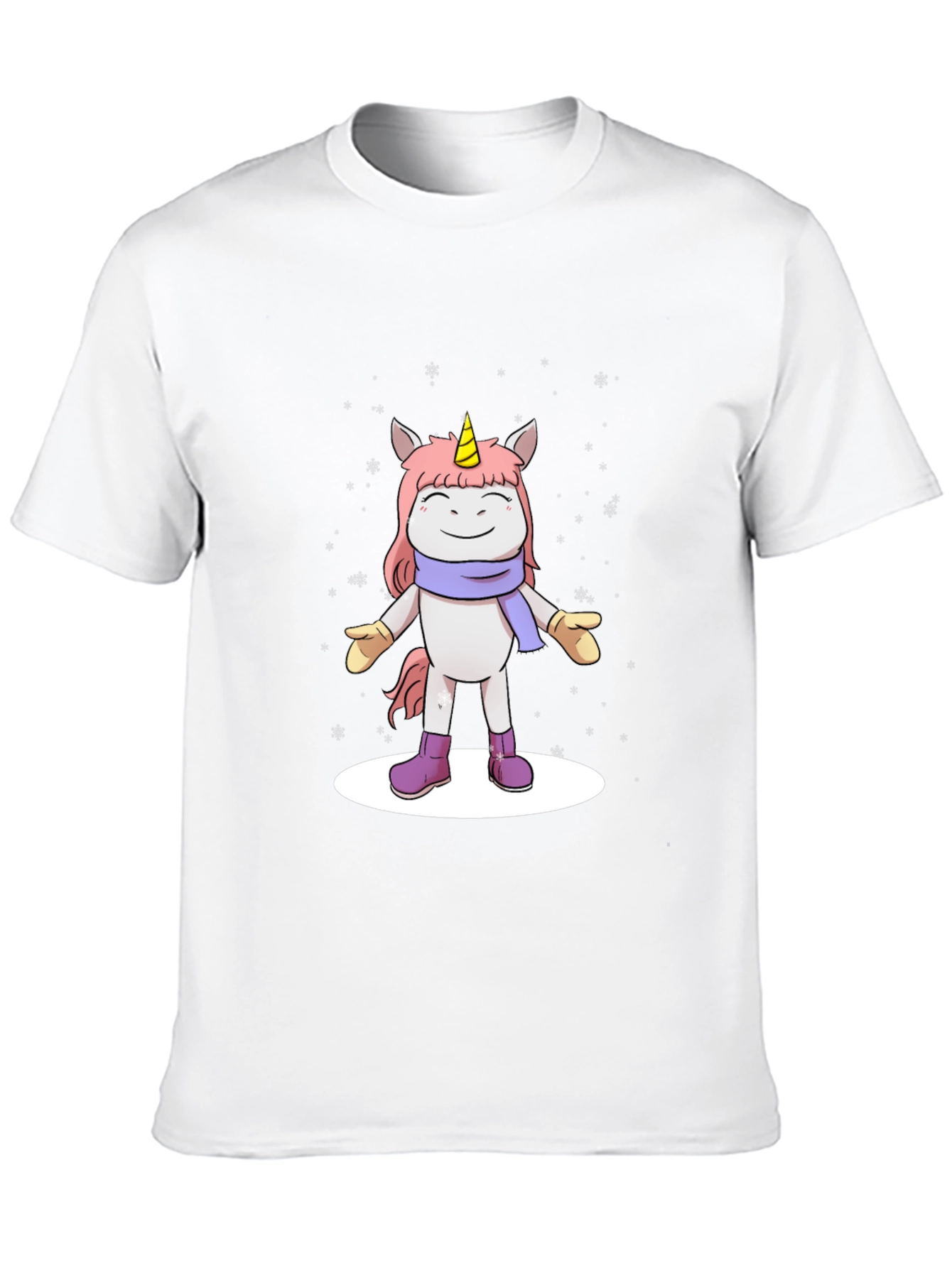 Black Unicorn Graphic Tee - Cute & Fun Design view 10