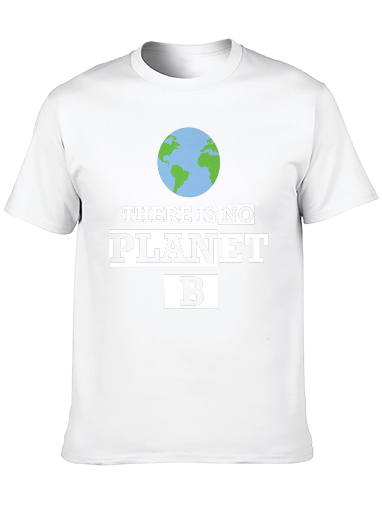 Black There is No Planet B Graphic T-Shirt view 10