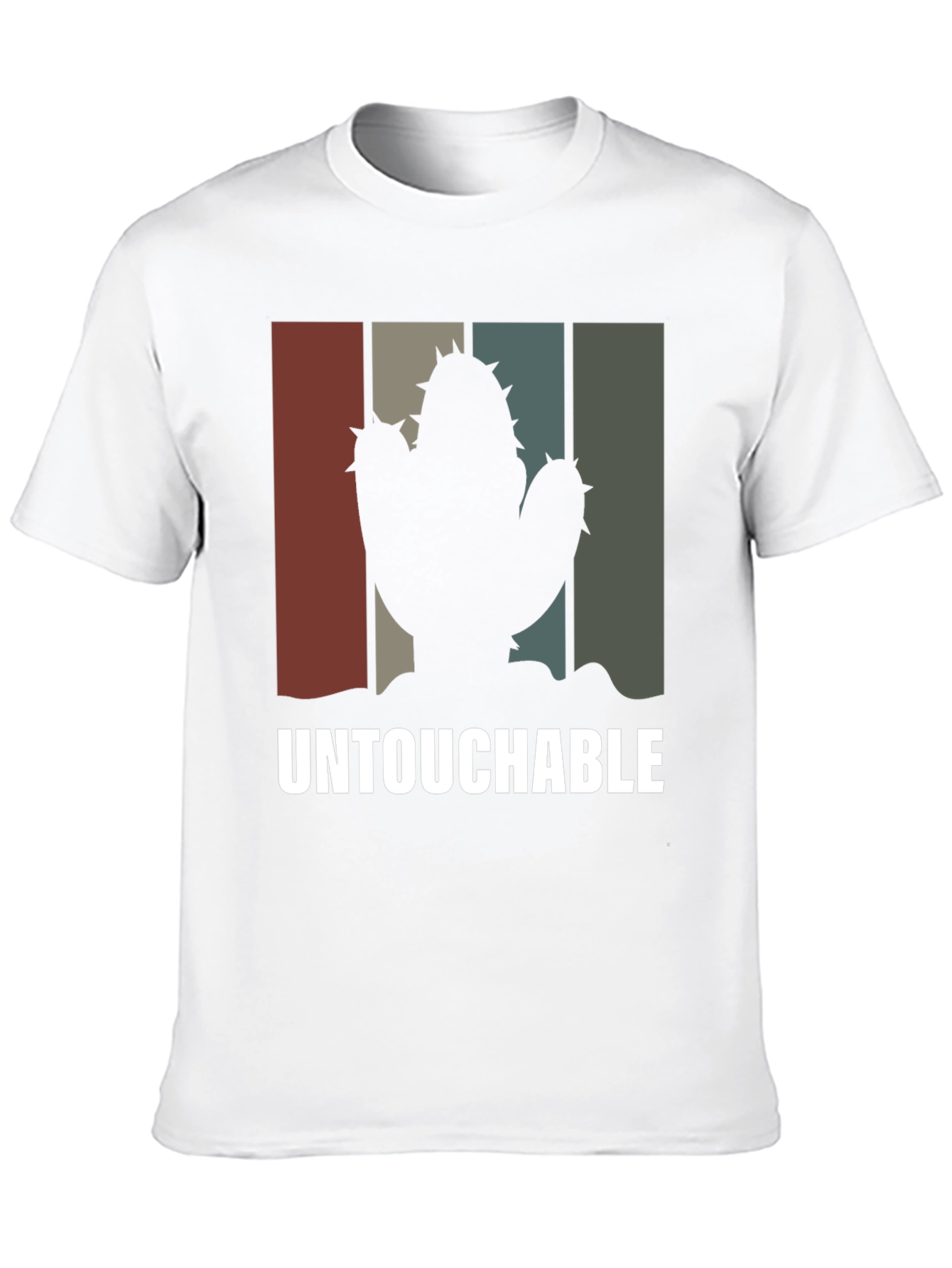 Black Untouchable Cactus Graphic T-Shirt view 10
