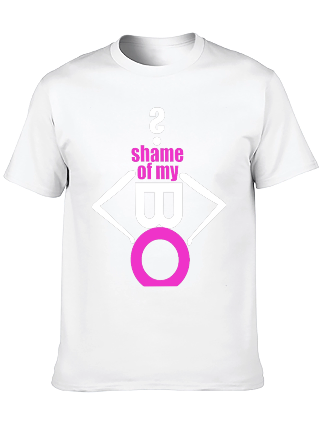 Black Shame of My BO Graphic T-Shirt view 10