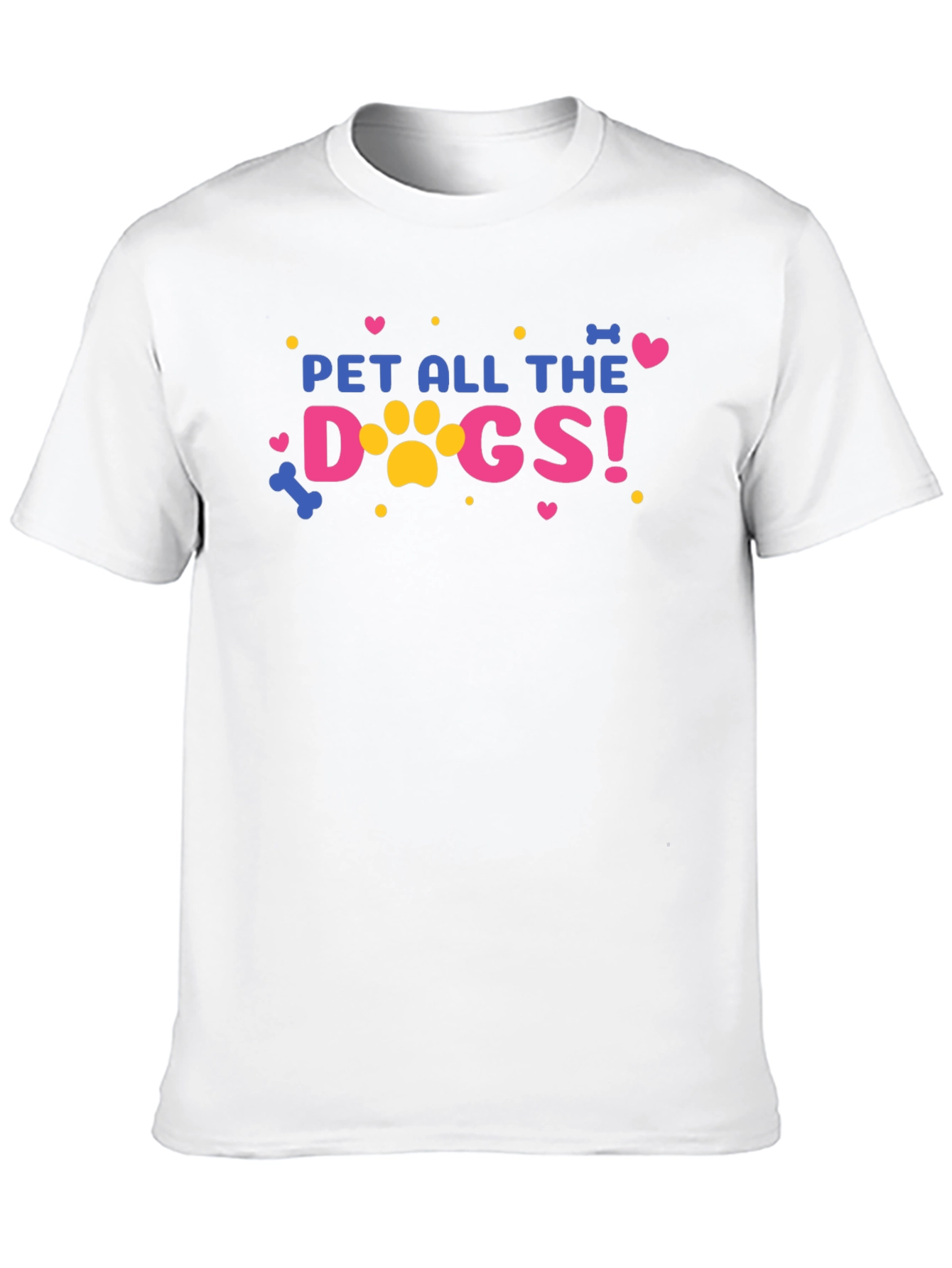 Black Pet All the Dogs! Graphic T-Shirt view 10