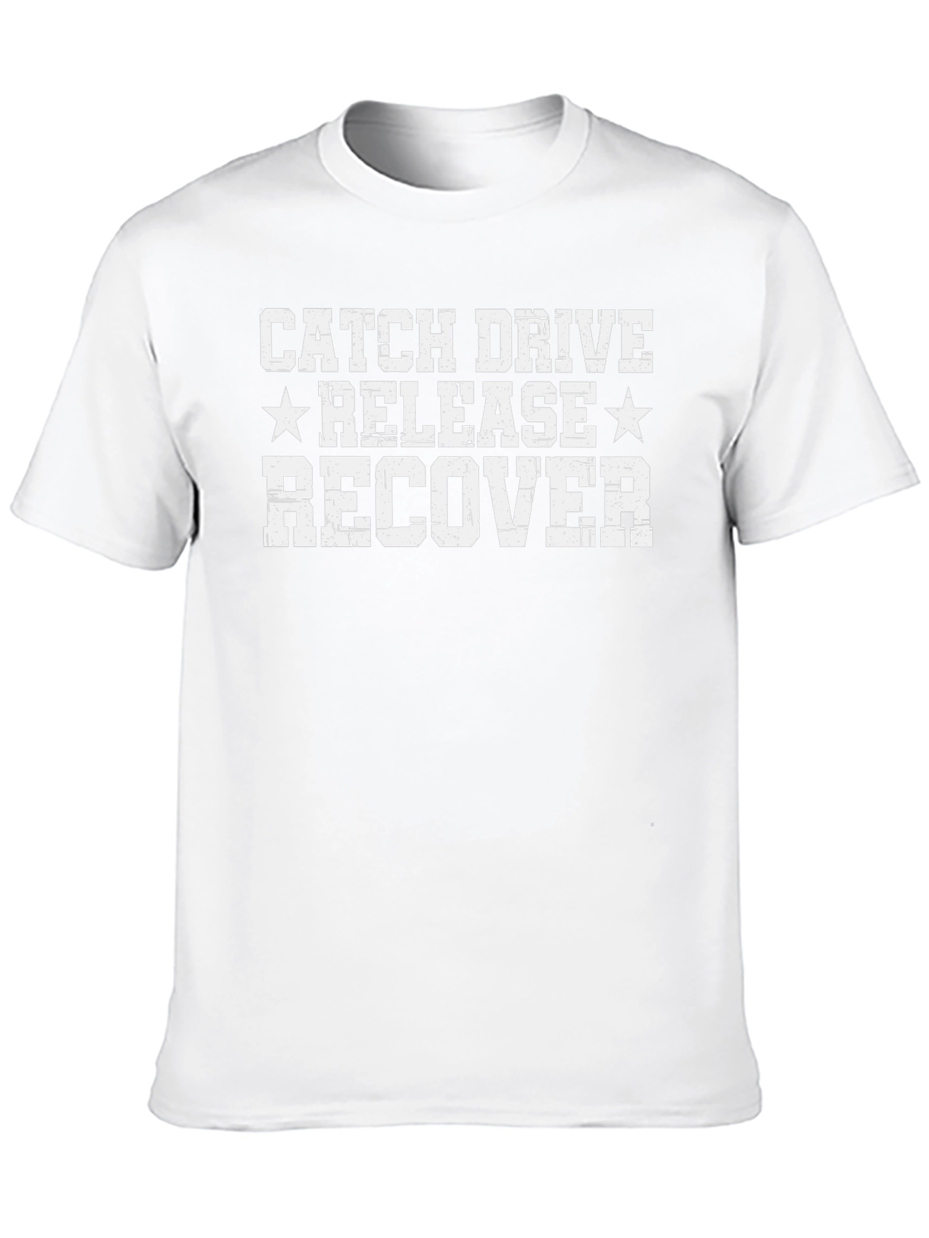 Black Catch Drive Release Recover Graphic Tee view 10