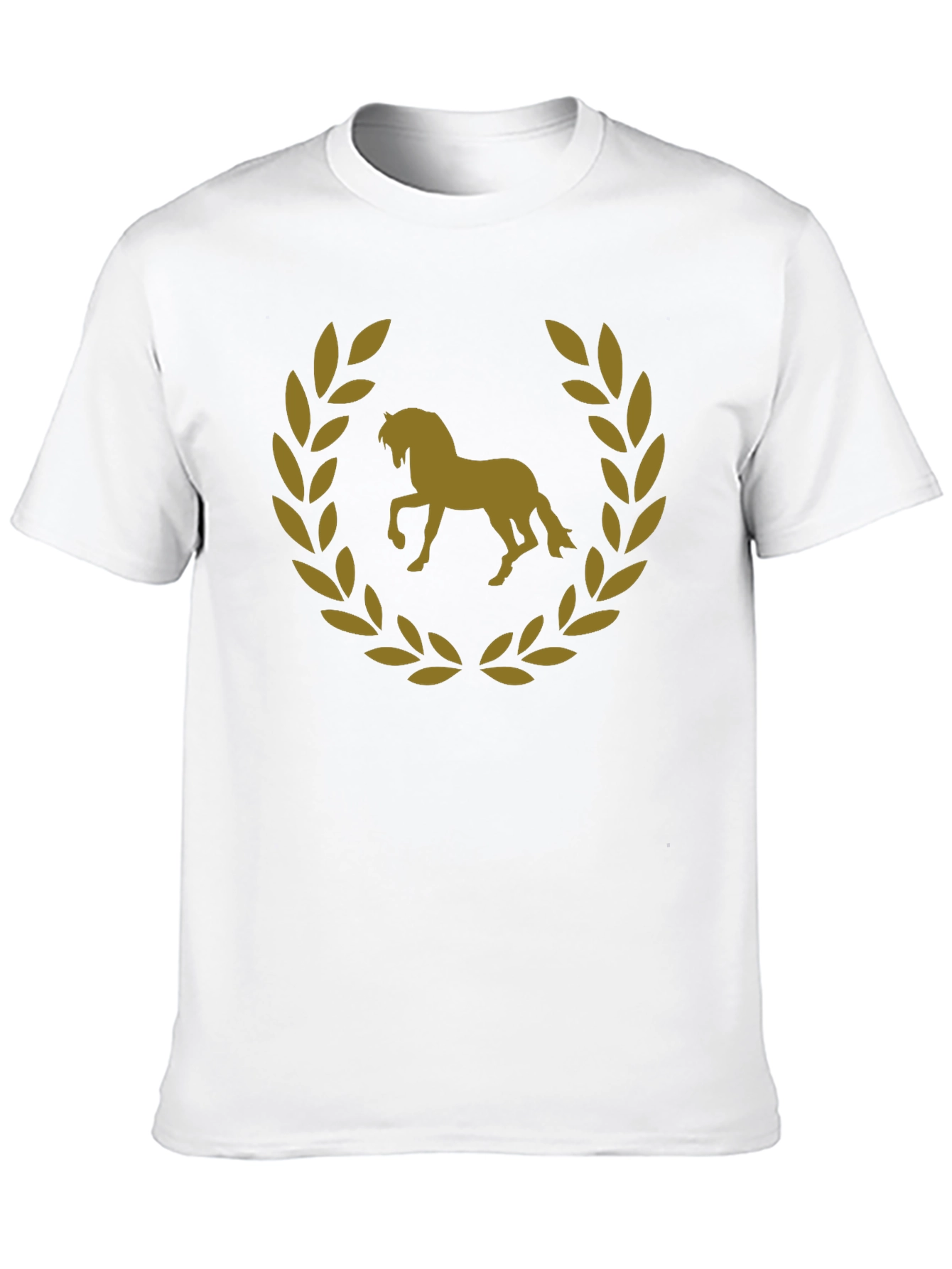 Black Horse Laurel Wreath Graphic Tee view 10