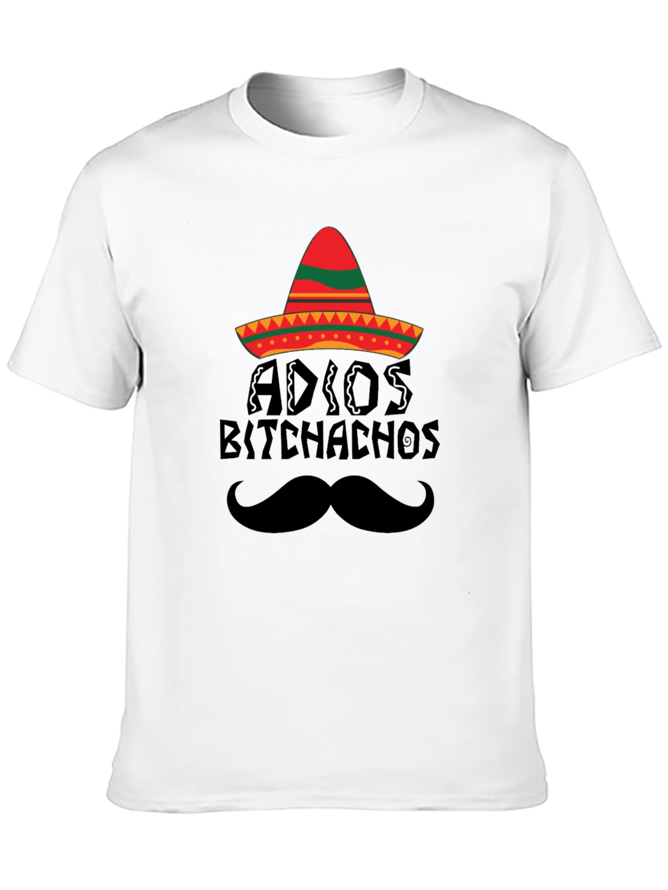 Black Adios Bitchachos Graphic Tee view 10