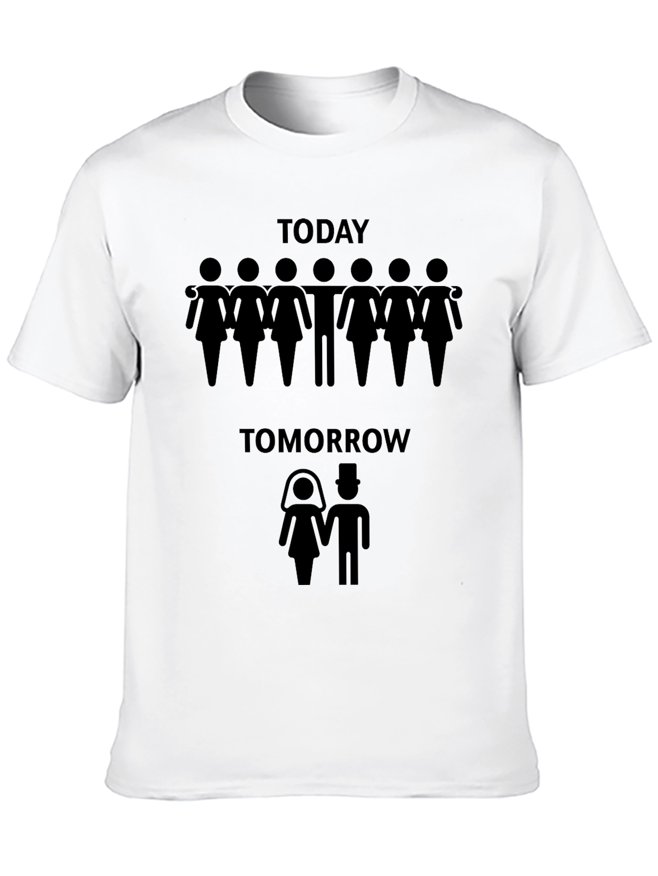 Black Funny Bachelor Party Graphic T-Shirt view 10