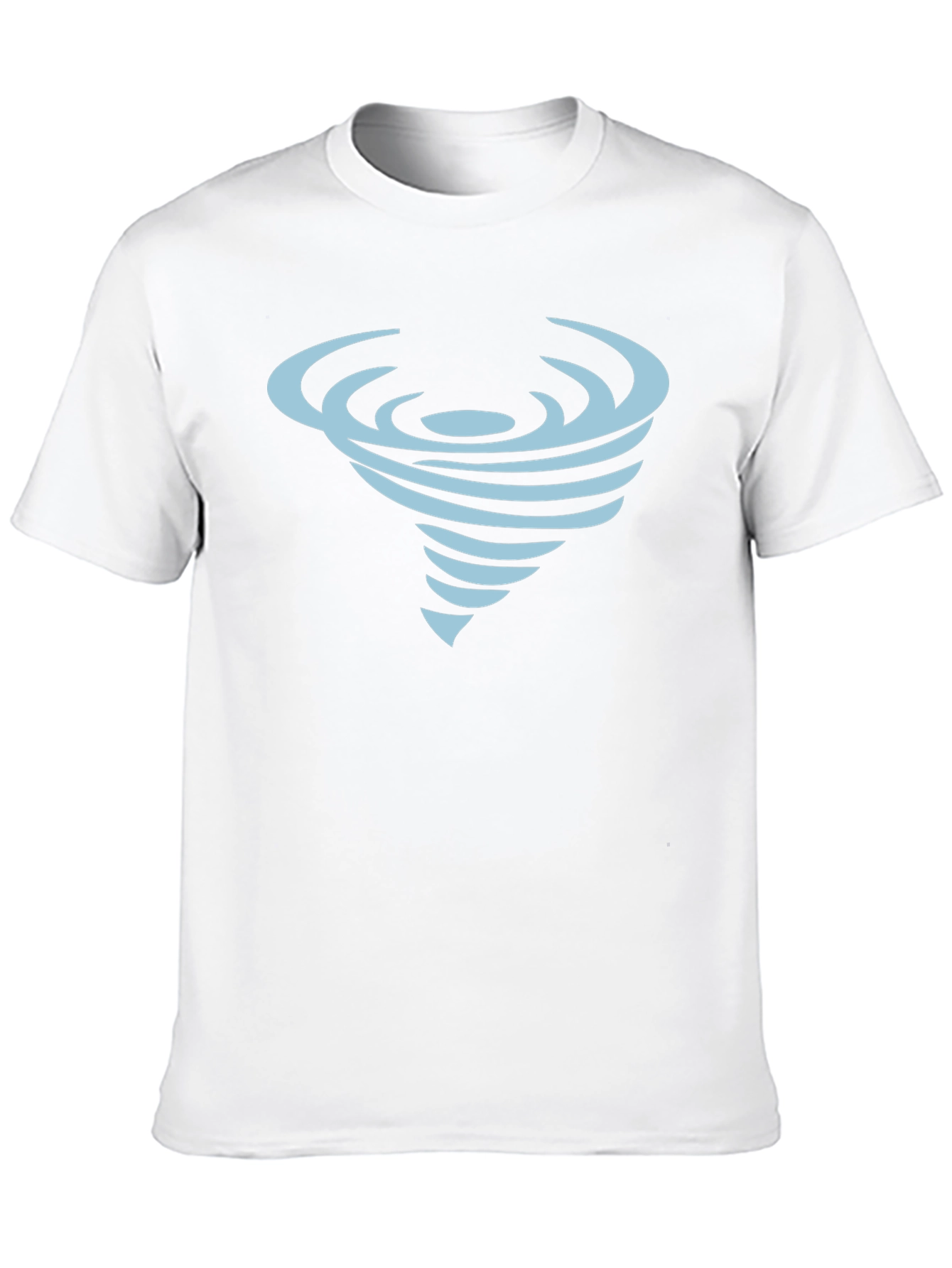 Black Tornado Graphic Black Tee - Unique Design view 10