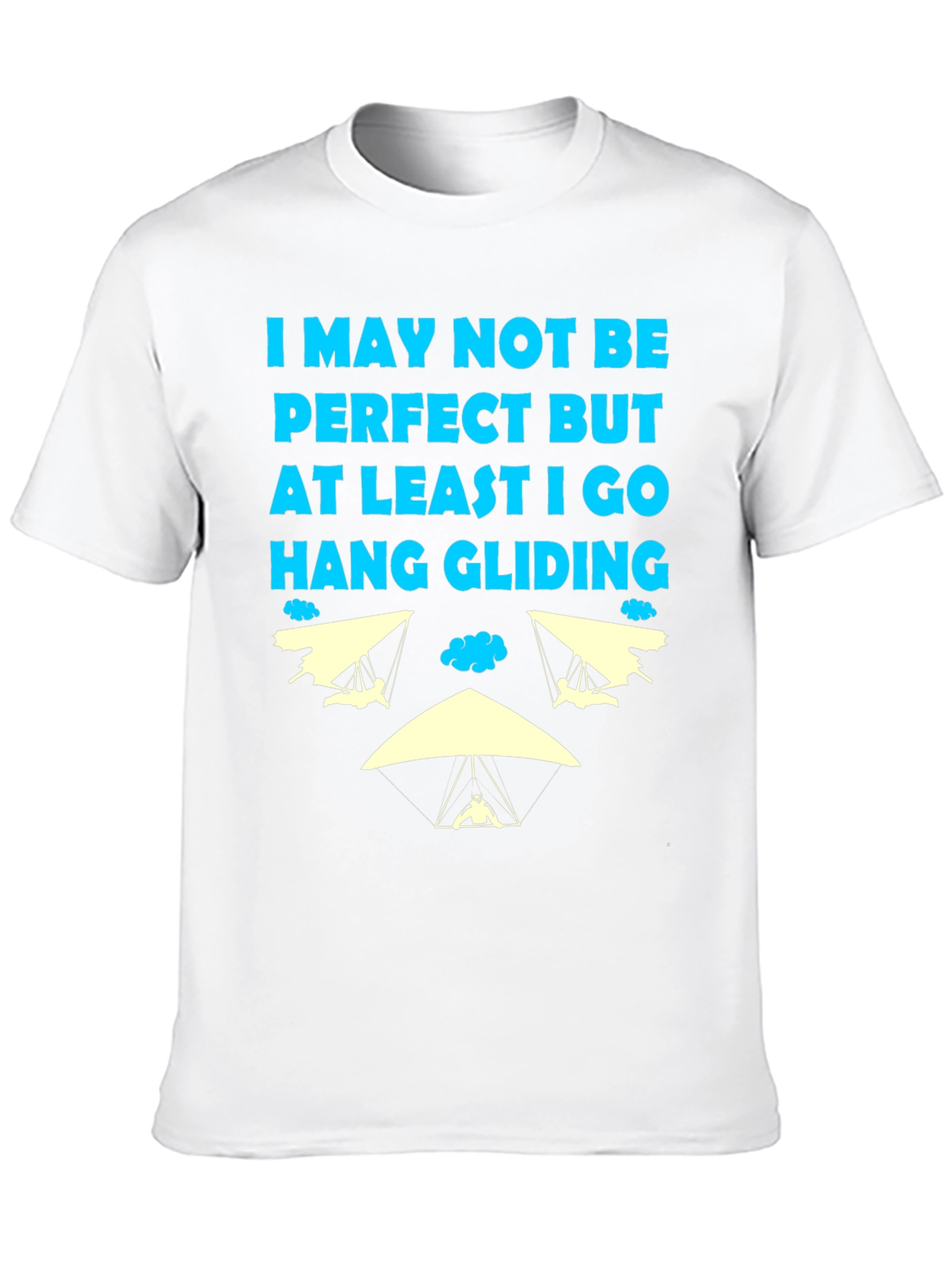 Black Hang Gliding T-Shirt: Imperfectly Awesome! view 10