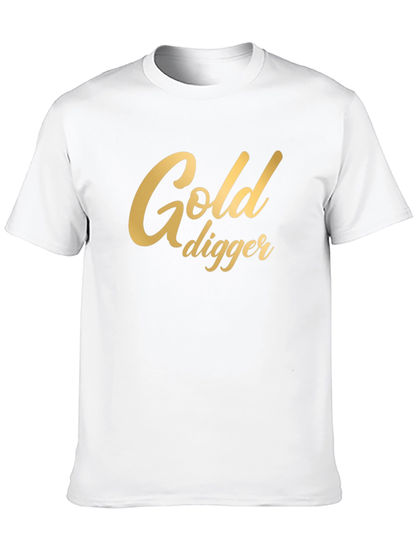 Black Gold Digger Black T-Shirt view 10