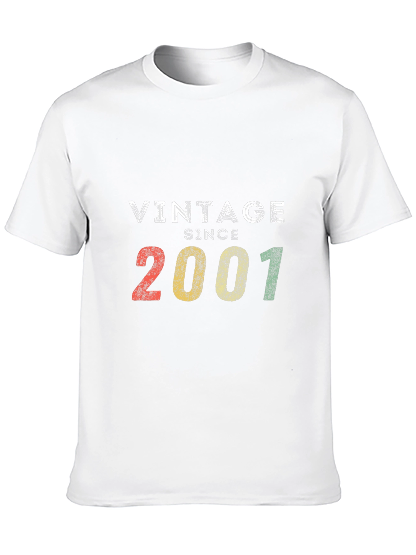 Black Vintage Since 2001 T-Shirt view 10