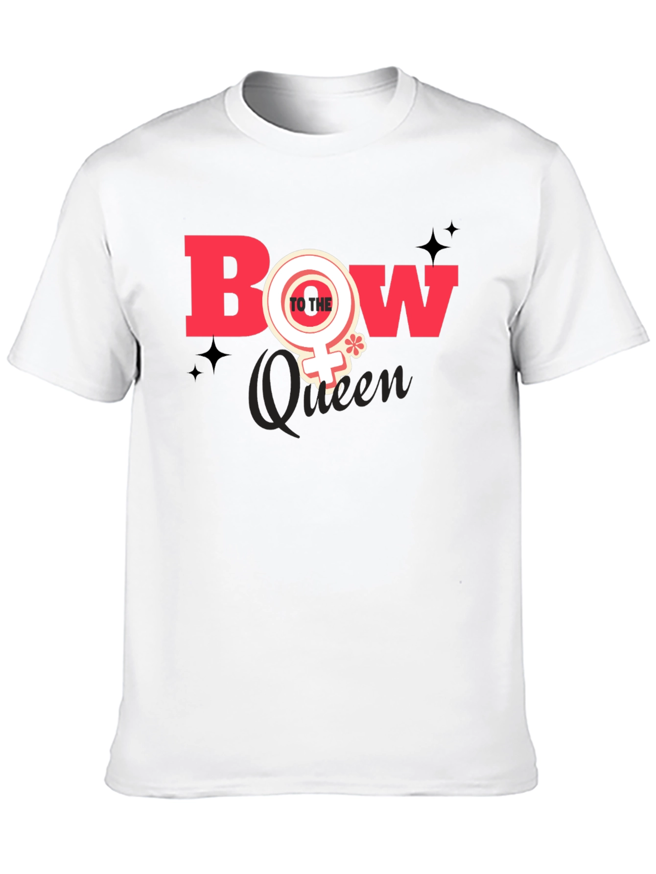 Black Bow To The Queen T-Shirt Black view 10