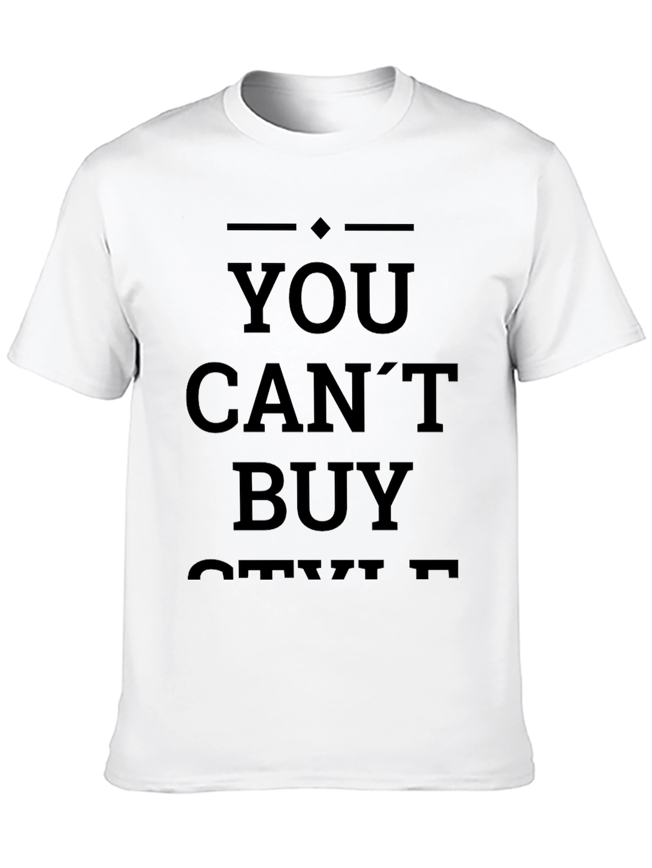 Black You Can't Buy Style Black Graphic Tee view 10