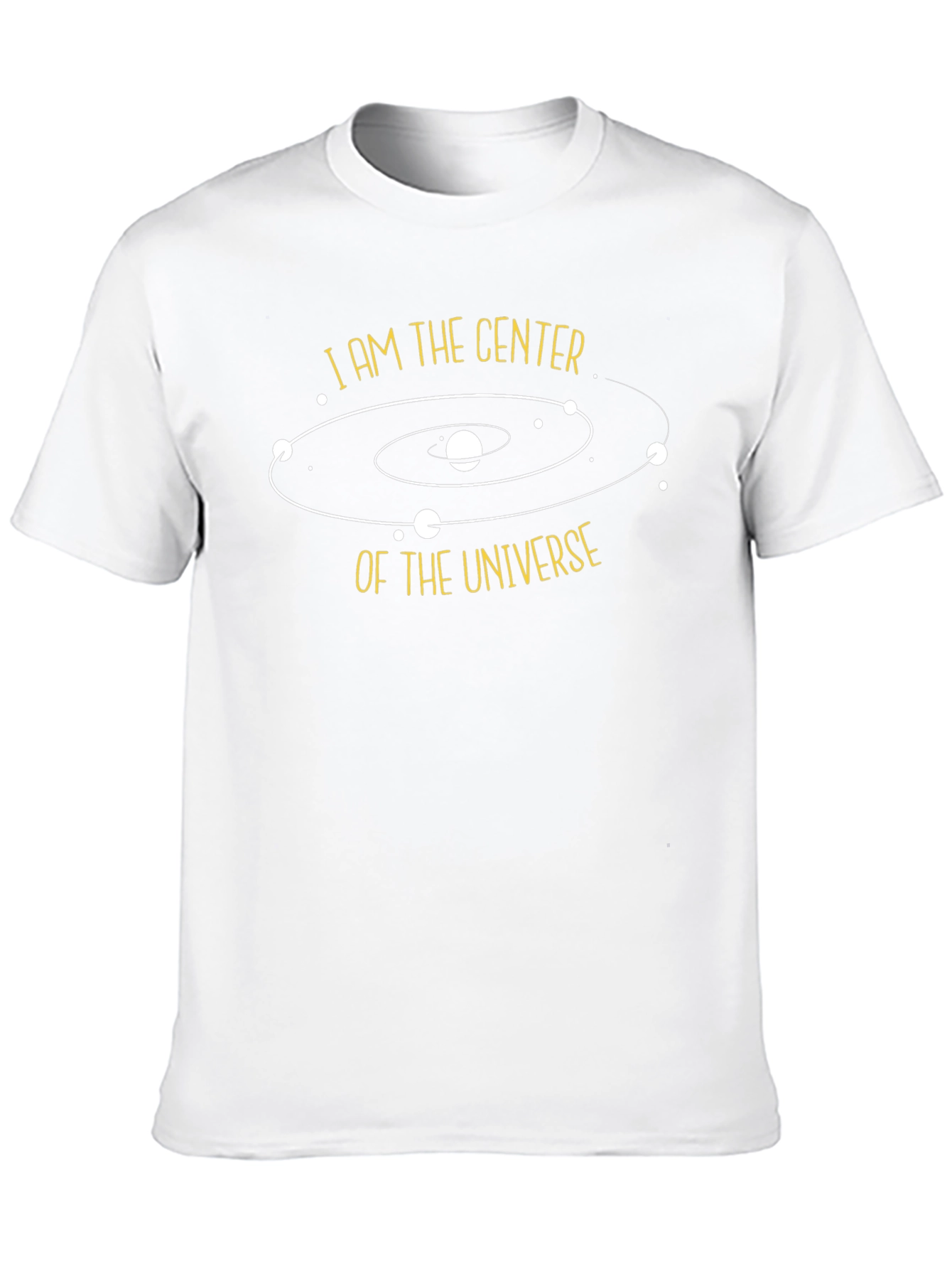 Black Cosmic Ego T-Shirt - I Am the Center of the Universe view 10