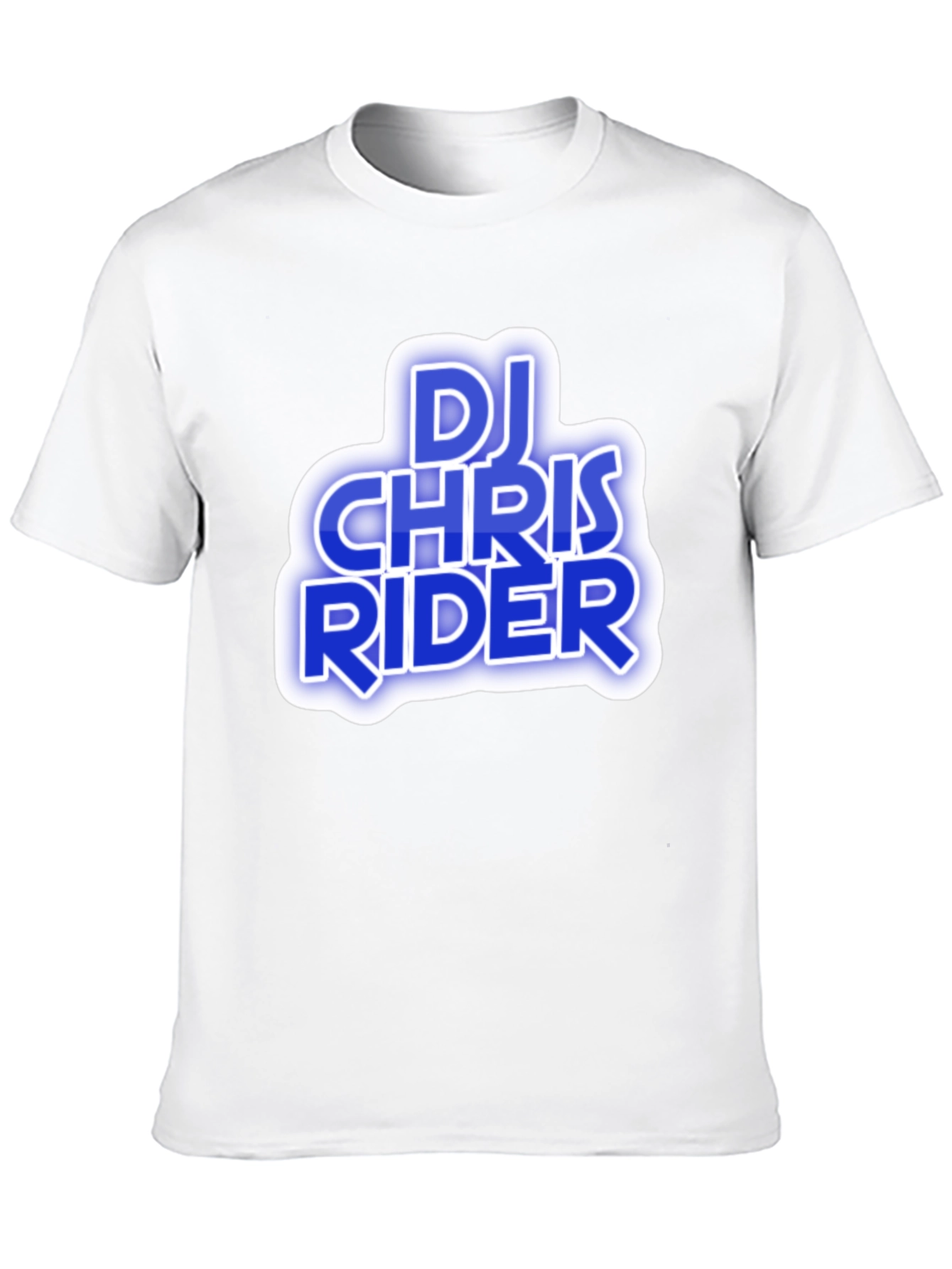 Black DJ Chris Rider T-Shirt - Cool Graphic Tee view 10