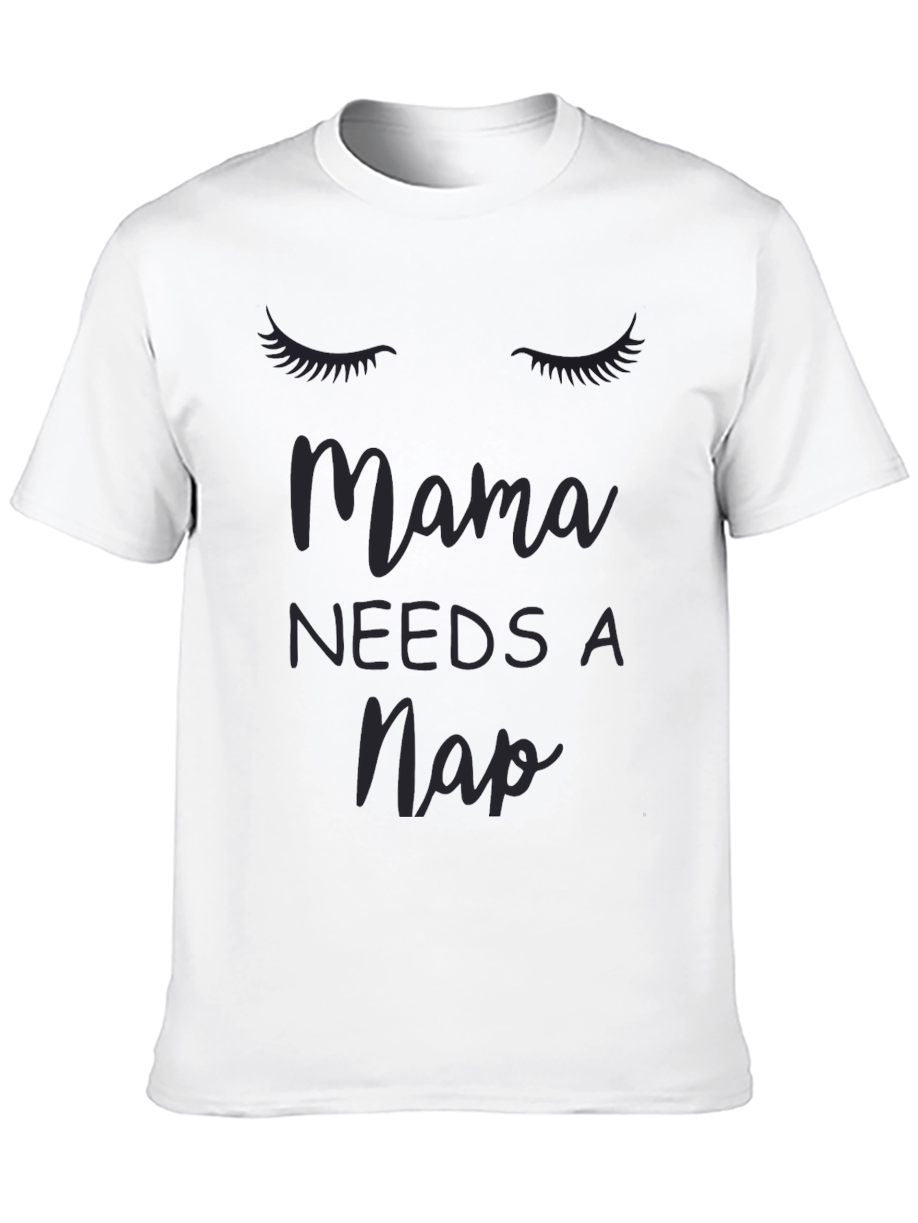 Black Mama Needs a Nap Graphic Tee - Comfortable Unisex Fit view 10
