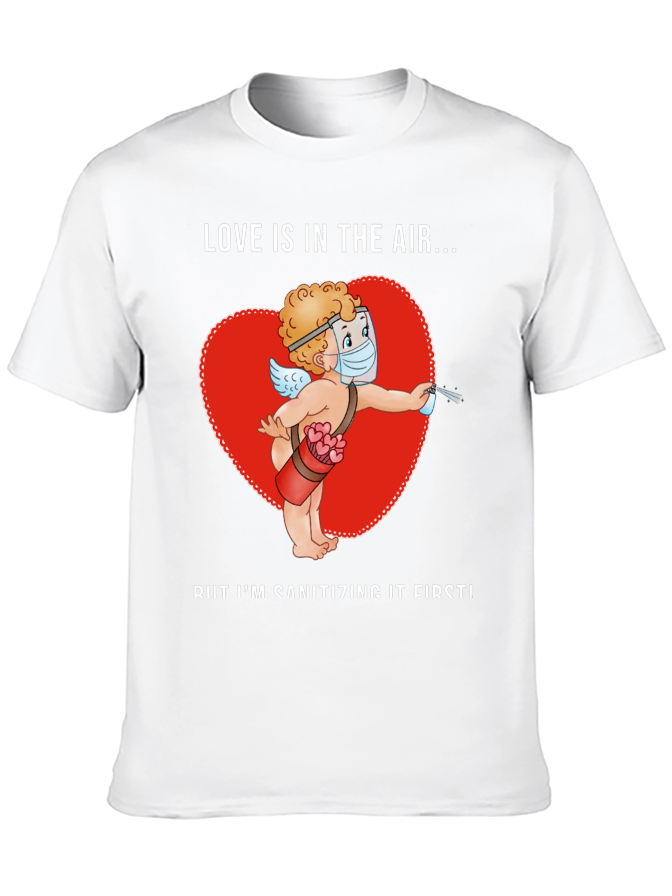 Black Sanitizing Cupid T-Shirt view 10